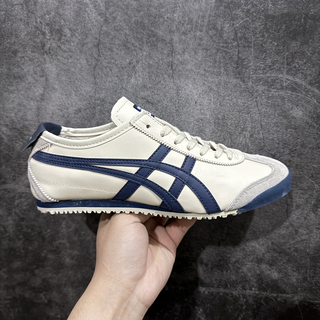 【纯原头层版】Asics Onitsuka Tiger MEXICO 66 亚瑟士鬼冢虎复古经典板鞋n市场王者选手 海外订单工厂出品目前全市场最好的品质没有之一n纯原小羊皮材料 质感柔软度满分n长期生产补货永不断码 超成熟稳定的做工品控 原装全套纸板楦头开发 原汁原味 完美呈现版型私模正确鞋底咬花纹路 一比一鞋头弧度高度鞋身弧度绝不口嗨 细节品控鞋型随意秒杀市面原档咬花纹路私模大底 一个单元有六个三角形总体形拼接呈现花瓣状 官方四联吊牌原装Ortholite轻量化鞋垫 原盒原配 质保卡 说明书 钢印防尘纸 纸板中底带钢印 乳胶组合鞋垫 支持全方位的对比专柜产品从款式颜色造型上体现出追求舒适和细节的完美 鞋类更是推崇手工制作的严谨与完美 融舒适性与可穿性的设计风格 注重细节的完美和别致魅力 既保持稳重 又不失轻松的时尚感  尺码：36 37 37.5 38 39 39.5 40 40.5 41.5 42 42.5 43.5 44 45 编码：NM235260-鞋库