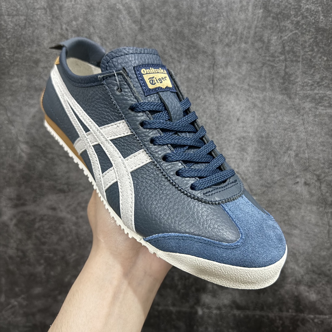 图片[3]-【纯原头层版】Asics Onitsuka Tiger MEXICO 66 亚瑟士鬼冢虎复古经典板鞋n市场王者选手 海外订单工厂出品目前全市场最好的品质没有之一n纯原小羊皮材料 质感柔软度满分n长期生产补货永不断码 超成熟稳定的做工品控 原装全套纸板楦头开发 原汁原味 完美呈现版型私模正确鞋底咬花纹路 一比一鞋头弧度高度鞋身弧度绝不口嗨 细节品控鞋型随意秒杀市面原档咬花纹路私模大底 一个单元有六个三角形总体形拼接呈现花瓣状 官方四联吊牌原装Ortholite轻量化鞋垫 原盒原配 质保卡 说明书 钢印防尘纸 纸板中底带钢印 乳胶组合鞋垫 支持全方位的对比专柜产品从款式颜色造型上体现出追求舒适和细节的完美 鞋类更是推崇手工制作的严谨与完美 融舒适性与可穿性的设计风格 注重细节的完美和别致魅力 既保持稳重 又不失轻松的时尚感  尺码：36 37 37.5 38 39 39.5 40 40.5 41.5 42 42.5 43.5 44 45 编码：NM235260-鞋库