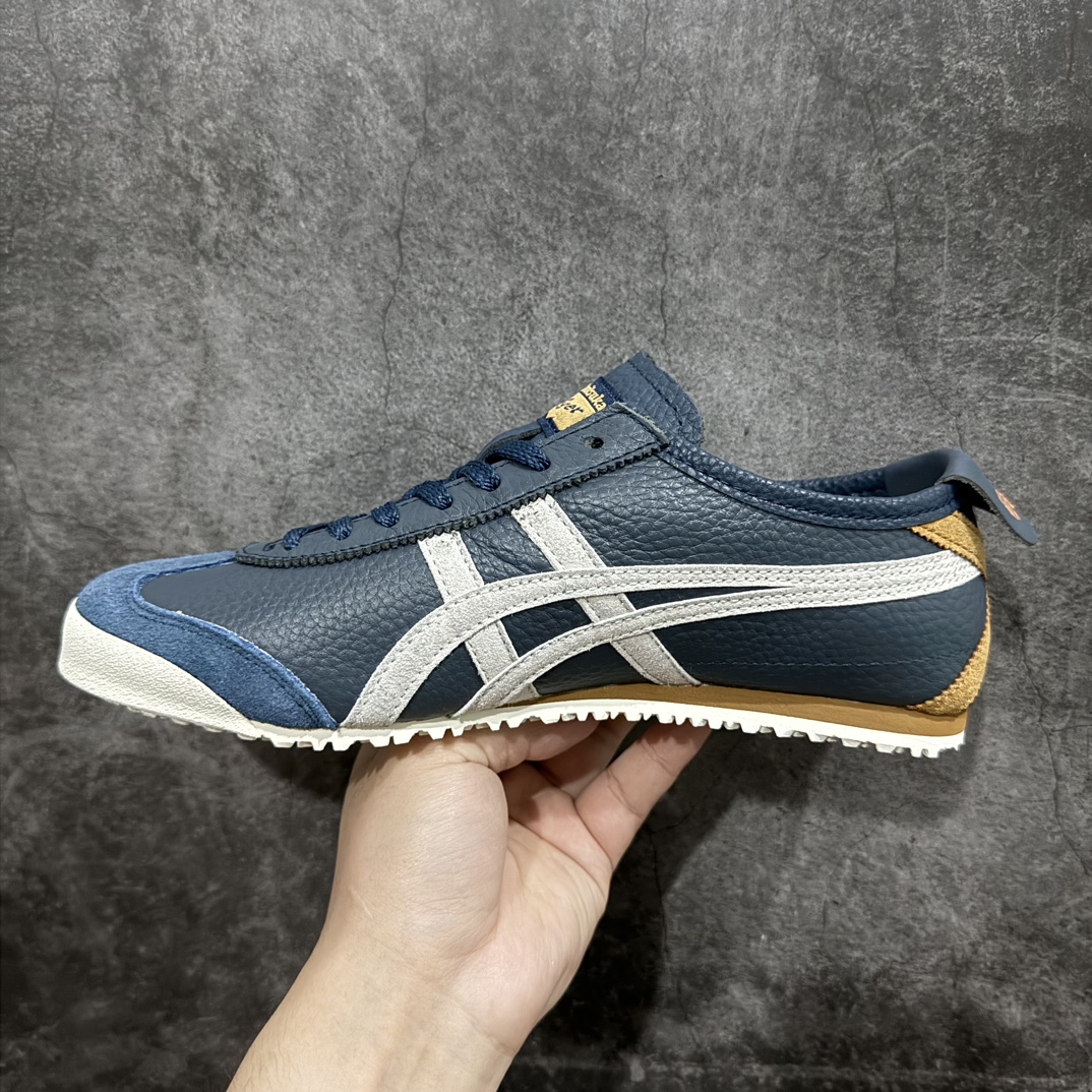 图片[2]-【纯原头层版】Asics Onitsuka Tiger MEXICO 66 亚瑟士鬼冢虎复古经典板鞋n市场王者选手 海外订单工厂出品目前全市场最好的品质没有之一n纯原小羊皮材料 质感柔软度满分n长期生产补货永不断码 超成熟稳定的做工品控 原装全套纸板楦头开发 原汁原味 完美呈现版型私模正确鞋底咬花纹路 一比一鞋头弧度高度鞋身弧度绝不口嗨 细节品控鞋型随意秒杀市面原档咬花纹路私模大底 一个单元有六个三角形总体形拼接呈现花瓣状 官方四联吊牌原装Ortholite轻量化鞋垫 原盒原配 质保卡 说明书 钢印防尘纸 纸板中底带钢印 乳胶组合鞋垫 支持全方位的对比专柜产品从款式颜色造型上体现出追求舒适和细节的完美 鞋类更是推崇手工制作的严谨与完美 融舒适性与可穿性的设计风格 注重细节的完美和别致魅力 既保持稳重 又不失轻松的时尚感  尺码：36 37 37.5 38 39 39.5 40 40.5 41.5 42 42.5 43.5 44 45 编码：NM235260-鞋库