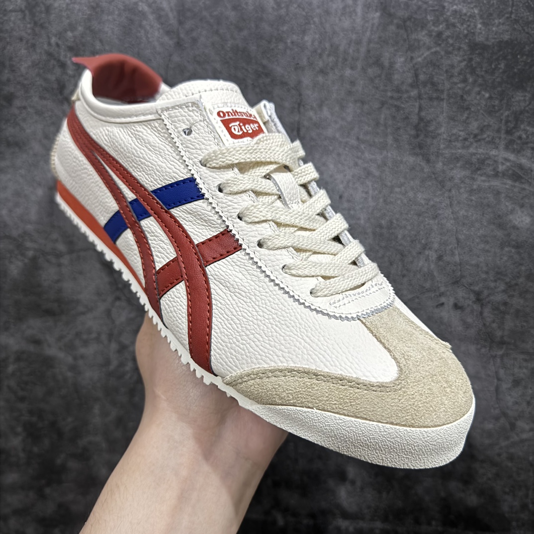 图片[3]-【纯原头层版】Asics Onitsuka Tiger MEXICO 66 亚瑟士鬼冢虎复古经典板鞋n市场王者选手 海外订单工厂出品目前全市场最好的品质没有之一n纯原小羊皮材料 质感柔软度满分n长期生产补货永不断码 超成熟稳定的做工品控 原装全套纸板楦头开发 原汁原味 完美呈现版型私模正确鞋底咬花纹路 一比一鞋头弧度高度鞋身弧度绝不口嗨 细节品控鞋型随意秒杀市面原档咬花纹路私模大底 一个单元有六个三角形总体形拼接呈现花瓣状 官方四联吊牌原装Ortholite轻量化鞋垫 原盒原配 质保卡 说明书 钢印防尘纸 纸板中底带钢印 乳胶组合鞋垫 支持全方位的对比专柜产品从款式颜色造型上体现出追求舒适和细节的完美 鞋类更是推崇手工制作的严谨与完美 融舒适性与可穿性的设计风格 注重细节的完美和别致魅力 既保持稳重 又不失轻松的时尚感  尺码：36 37 37.5 38 39 39.5 40 40.5 41.5 42 42.5 43.5 44 45 编码：NM235260-鞋库