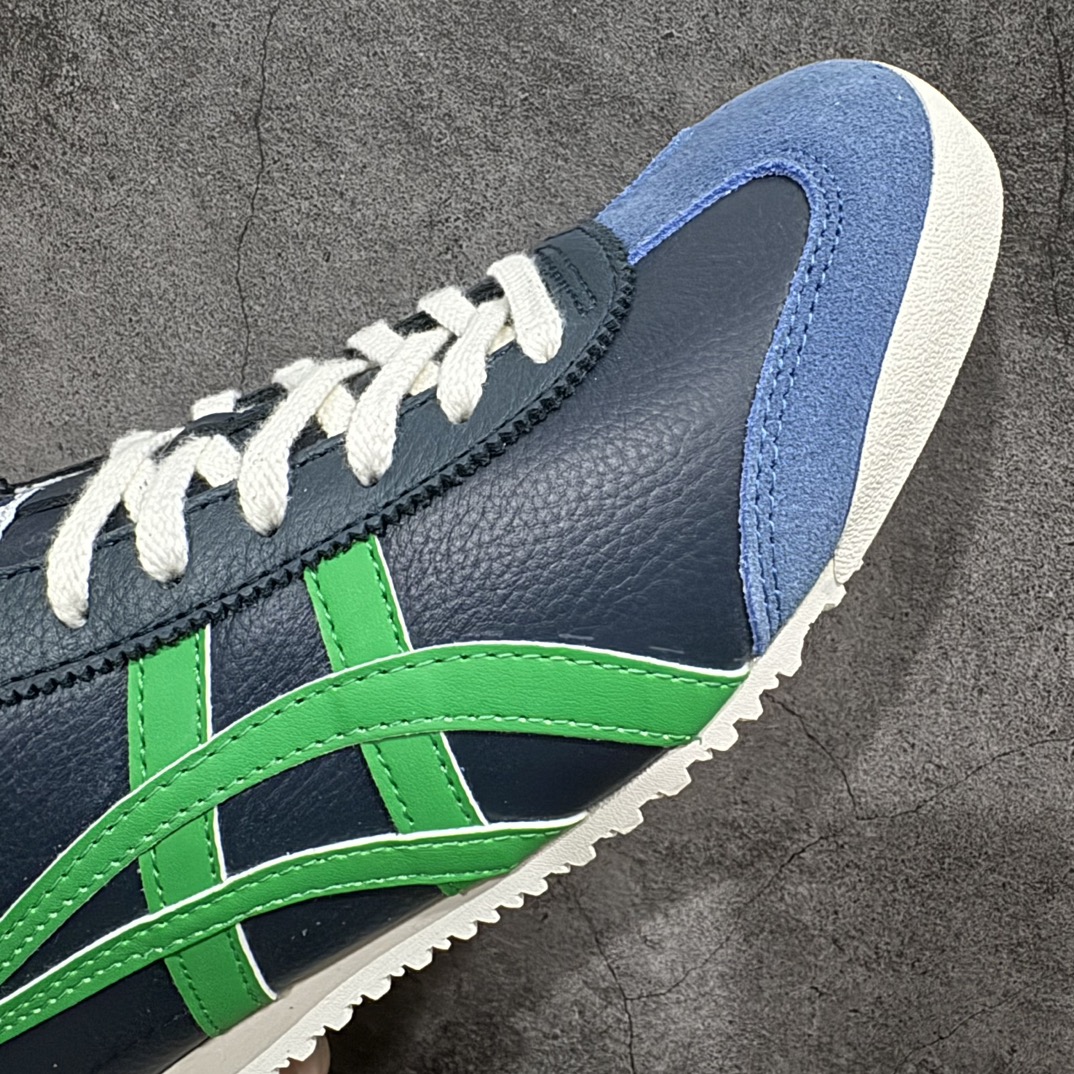 图片[6]-【纯原头层版】Asics Onitsuka Tiger MEXICO 66 亚瑟士鬼冢虎复古经典板鞋n市场王者选手 海外订单工厂出品目前全市场最好的品质没有之一n纯原小羊皮材料 质感柔软度满分n长期生产补货永不断码 超成熟稳定的做工品控 原装全套纸板楦头开发 原汁原味 完美呈现版型私模正确鞋底咬花纹路 一比一鞋头弧度高度鞋身弧度绝不口嗨 细节品控鞋型随意秒杀市面原档咬花纹路私模大底 一个单元有六个三角形总体形拼接呈现花瓣状 官方四联吊牌原装Ortholite轻量化鞋垫 原盒原配 质保卡 说明书 钢印防尘纸 纸板中底带钢印 乳胶组合鞋垫 支持全方位的对比专柜产品从款式颜色造型上体现出追求舒适和细节的完美 鞋类更是推崇手工制作的严谨与完美 融舒适性与可穿性的设计风格 注重细节的完美和别致魅力 既保持稳重 又不失轻松的时尚感  尺码：36 37 37.5 38 39 39.5 40 40.5 41.5 42 42.5 43.5 44 45 编码：NM235260-鞋库