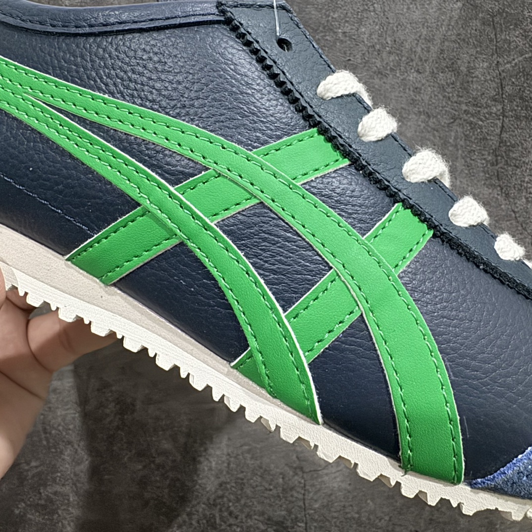 图片[4]-【纯原头层版】Asics Onitsuka Tiger MEXICO 66 亚瑟士鬼冢虎复古经典板鞋n市场王者选手 海外订单工厂出品目前全市场最好的品质没有之一n纯原小羊皮材料 质感柔软度满分n长期生产补货永不断码 超成熟稳定的做工品控 原装全套纸板楦头开发 原汁原味 完美呈现版型私模正确鞋底咬花纹路 一比一鞋头弧度高度鞋身弧度绝不口嗨 细节品控鞋型随意秒杀市面原档咬花纹路私模大底 一个单元有六个三角形总体形拼接呈现花瓣状 官方四联吊牌原装Ortholite轻量化鞋垫 原盒原配 质保卡 说明书 钢印防尘纸 纸板中底带钢印 乳胶组合鞋垫 支持全方位的对比专柜产品从款式颜色造型上体现出追求舒适和细节的完美 鞋类更是推崇手工制作的严谨与完美 融舒适性与可穿性的设计风格 注重细节的完美和别致魅力 既保持稳重 又不失轻松的时尚感  尺码：36 37 37.5 38 39 39.5 40 40.5 41.5 42 42.5 43.5 44 45 编码：NM235260-鞋库