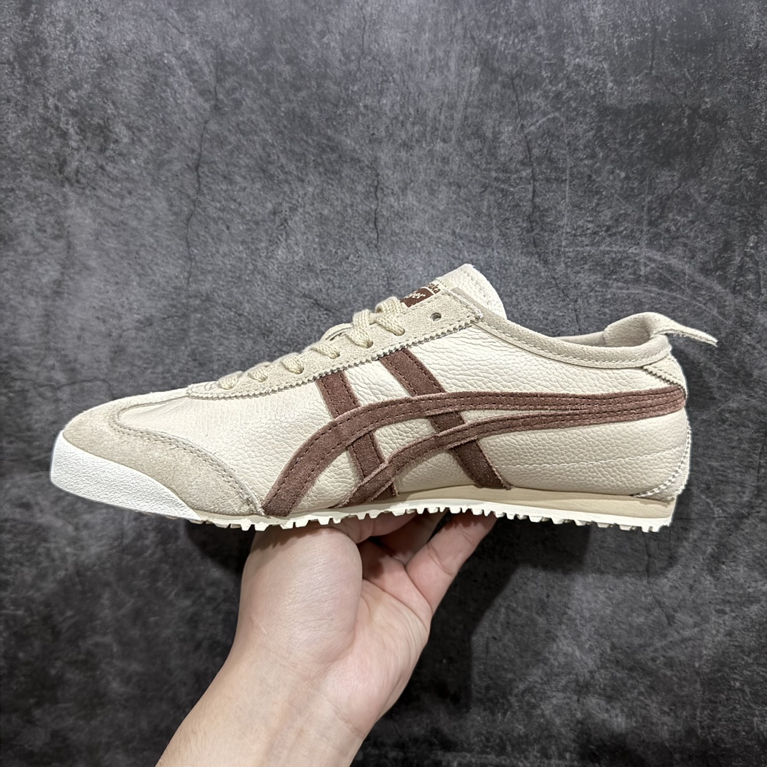 图片[2]-【纯原头层版】Asics Onitsuka Tiger MEXICO 66 亚瑟士鬼冢虎复古经典板鞋n市场王者选手 海外订单工厂出品目前全市场最好的品质没有之一n纯原小羊皮材料 质感柔软度满分n长期生产补货永不断码 超成熟稳定的做工品控 原装全套纸板楦头开发 原汁原味 完美呈现版型私模正确鞋底咬花纹路 一比一鞋头弧度高度鞋身弧度绝不口嗨 细节品控鞋型随意秒杀市面原档咬花纹路私模大底 一个单元有六个三角形总体形拼接呈现花瓣状 官方四联吊牌原装Ortholite轻量化鞋垫 原盒原配 质保卡 说明书 钢印防尘纸 纸板中底带钢印 乳胶组合鞋垫 支持全方位的对比专柜产品从款式颜色造型上体现出追求舒适和细节的完美 鞋类更是推崇手工制作的严谨与完美 融舒适性与可穿性的设计风格 注重细节的完美和别致魅力 既保持稳重 又不失轻松的时尚感  尺码：36 37 37.5 38 39 39.5 40 40.5 41.5 42 42.5 43.5 44 45 编码：NM235260-鞋库