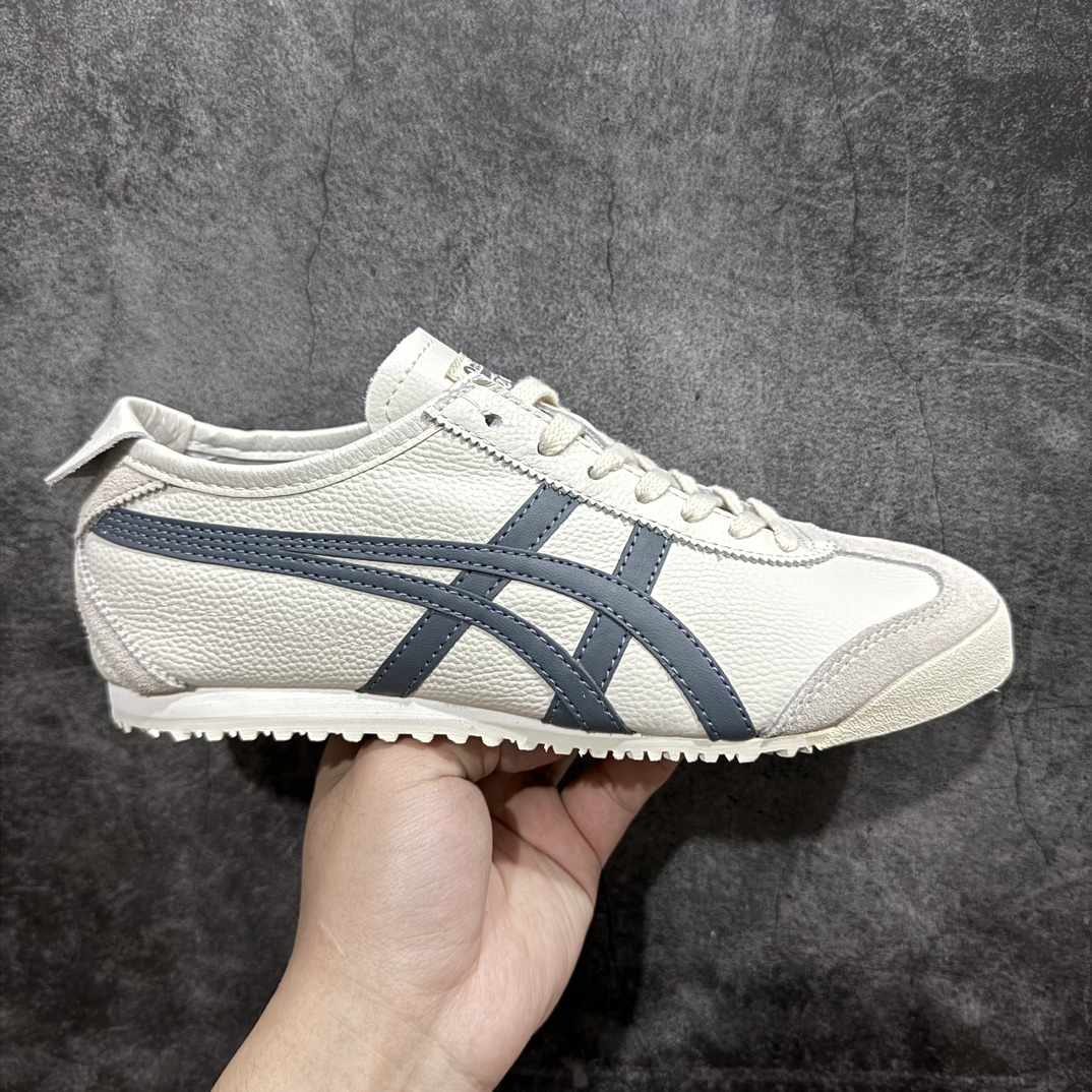 【纯原头层版】Asics Onitsuka Tiger MEXICO 66 亚瑟士鬼冢虎复古经典板鞋n市场王者选手 海外订单工厂出品目前全市场最好的品质没有之一n纯原小羊皮材料 质感柔软度满分n长期生产补货永不断码 超成熟稳定的做工品控 原装全套纸板楦头开发 原汁原味 完美呈现版型私模正确鞋底咬花纹路 一比一鞋头弧度高度鞋身弧度绝不口嗨 细节品控鞋型随意秒杀市面原档咬花纹路私模大底 一个单元有六个三角形总体形拼接呈现花瓣状 官方四联吊牌原装Ortholite轻量化鞋垫 原盒原配 质保卡 说明书 钢印防尘纸 纸板中底带钢印 乳胶组合鞋垫 支持全方位的对比专柜产品从款式颜色造型上体现出追求舒适和细节的完美 鞋类更是推崇手工制作的严谨与完美 融舒适性与可穿性的设计风格 注重细节的完美和别致魅力 既保持稳重 又不失轻松的时尚感  尺码：36 37 37.5 38 39 39.5 40 40.5 41.5 42 42.5 43.5 44 45 编码：NM235260-莆田鞋批发中心