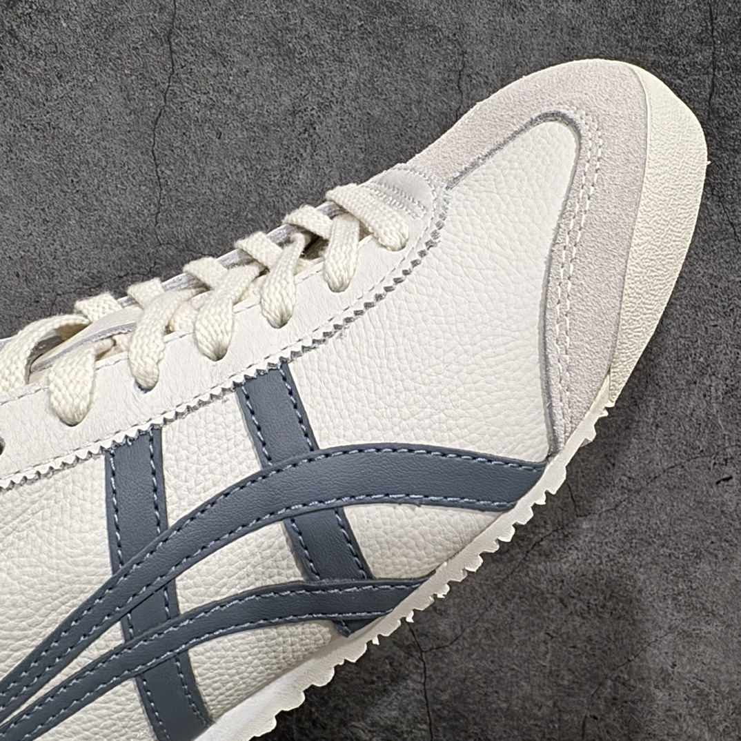 图片[6]-【纯原头层版】Asics Onitsuka Tiger MEXICO 66 亚瑟士鬼冢虎复古经典板鞋n市场王者选手 海外订单工厂出品目前全市场最好的品质没有之一n纯原小羊皮材料 质感柔软度满分n长期生产补货永不断码 超成熟稳定的做工品控 原装全套纸板楦头开发 原汁原味 完美呈现版型私模正确鞋底咬花纹路 一比一鞋头弧度高度鞋身弧度绝不口嗨 细节品控鞋型随意秒杀市面原档咬花纹路私模大底 一个单元有六个三角形总体形拼接呈现花瓣状 官方四联吊牌原装Ortholite轻量化鞋垫 原盒原配 质保卡 说明书 钢印防尘纸 纸板中底带钢印 乳胶组合鞋垫 支持全方位的对比专柜产品从款式颜色造型上体现出追求舒适和细节的完美 鞋类更是推崇手工制作的严谨与完美 融舒适性与可穿性的设计风格 注重细节的完美和别致魅力 既保持稳重 又不失轻松的时尚感  尺码：36 37 37.5 38 39 39.5 40 40.5 41.5 42 42.5 43.5 44 45 编码：NM235260-莆田鞋批发中心