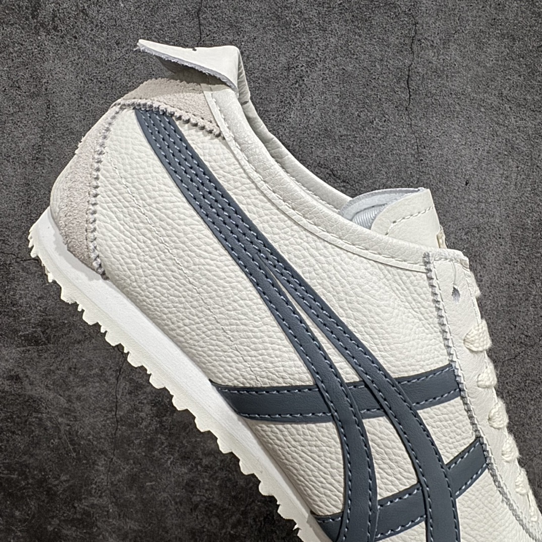 图片[7]-【纯原头层版】Asics Onitsuka Tiger MEXICO 66 亚瑟士鬼冢虎复古经典板鞋n市场王者选手 海外订单工厂出品目前全市场最好的品质没有之一n纯原小羊皮材料 质感柔软度满分n长期生产补货永不断码 超成熟稳定的做工品控 原装全套纸板楦头开发 原汁原味 完美呈现版型私模正确鞋底咬花纹路 一比一鞋头弧度高度鞋身弧度绝不口嗨 细节品控鞋型随意秒杀市面原档咬花纹路私模大底 一个单元有六个三角形总体形拼接呈现花瓣状 官方四联吊牌原装Ortholite轻量化鞋垫 原盒原配 质保卡 说明书 钢印防尘纸 纸板中底带钢印 乳胶组合鞋垫 支持全方位的对比专柜产品从款式颜色造型上体现出追求舒适和细节的完美 鞋类更是推崇手工制作的严谨与完美 融舒适性与可穿性的设计风格 注重细节的完美和别致魅力 既保持稳重 又不失轻松的时尚感  尺码：36 37 37.5 38 39 39.5 40 40.5 41.5 42 42.5 43.5 44 45 编码：NM235260-鞋库