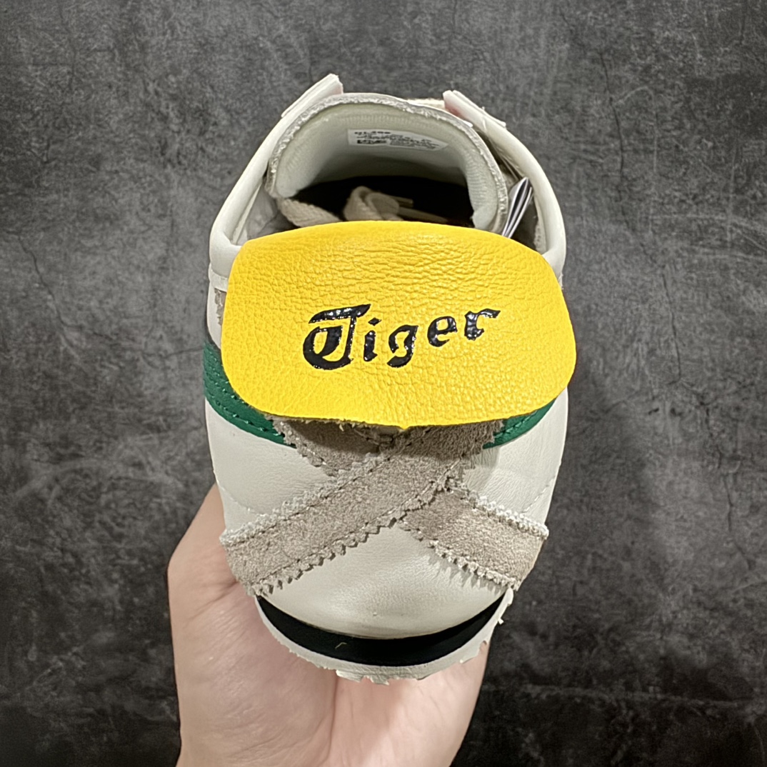 图片[4]-【纯原头层版】Asics Onitsuka Tiger MEXICO 66 亚瑟士鬼冢虎复古经典板鞋n市场王者选手 海外订单工厂出品目前全市场最好的品质没有之一n纯原小羊皮材料 质感柔软度满分n长期生产补货永不断码 超成熟稳定的做工品控 原装全套纸板楦头开发 原汁原味 完美呈现版型私模正确鞋底咬花纹路 一比一鞋头弧度高度鞋身弧度绝不口嗨 细节品控鞋型随意秒杀市面原档咬花纹路私模大底 一个单元有六个三角形总体形拼接呈现花瓣状 官方四联吊牌原装Ortholite轻量化鞋垫 原盒原配 质保卡 说明书 钢印防尘纸 纸板中底带钢印 乳胶组合鞋垫 支持全方位的对比专柜产品从款式颜色造型上体现出追求舒适和细节的完美 鞋类更是推崇手工制作的严谨与完美 融舒适性与可穿性的设计风格 注重细节的完美和别致魅力 既保持稳重 又不失轻松的时尚感  尺码：36 37 37.5 38 39 39.5 40 40.5 41.5 42 42.5 43.5 44 45 编码：NM235260-莆田鞋批发中心