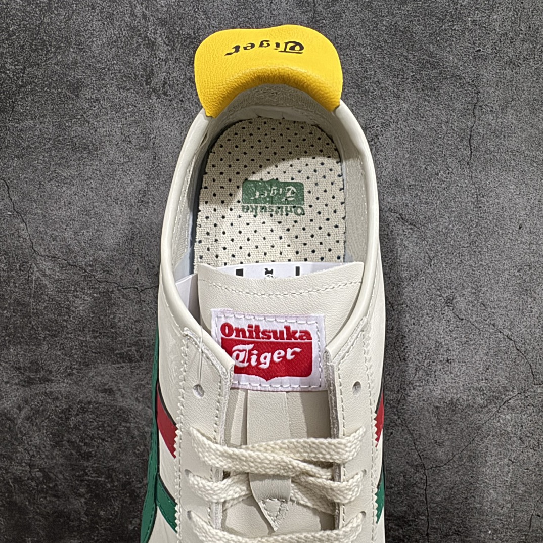 图片[8]-【纯原头层版】Asics Onitsuka Tiger MEXICO 66 亚瑟士鬼冢虎复古经典板鞋n市场王者选手 海外订单工厂出品目前全市场最好的品质没有之一n纯原小羊皮材料 质感柔软度满分n长期生产补货永不断码 超成熟稳定的做工品控 原装全套纸板楦头开发 原汁原味 完美呈现版型私模正确鞋底咬花纹路 一比一鞋头弧度高度鞋身弧度绝不口嗨 细节品控鞋型随意秒杀市面原档咬花纹路私模大底 一个单元有六个三角形总体形拼接呈现花瓣状 官方四联吊牌原装Ortholite轻量化鞋垫 原盒原配 质保卡 说明书 钢印防尘纸 纸板中底带钢印 乳胶组合鞋垫 支持全方位的对比专柜产品从款式颜色造型上体现出追求舒适和细节的完美 鞋类更是推崇手工制作的严谨与完美 融舒适性与可穿性的设计风格 注重细节的完美和别致魅力 既保持稳重 又不失轻松的时尚感  尺码：36 37 37.5 38 39 39.5 40 40.5 41.5 42 42.5 43.5 44 45 编码：NM235260-莆田鞋批发中心