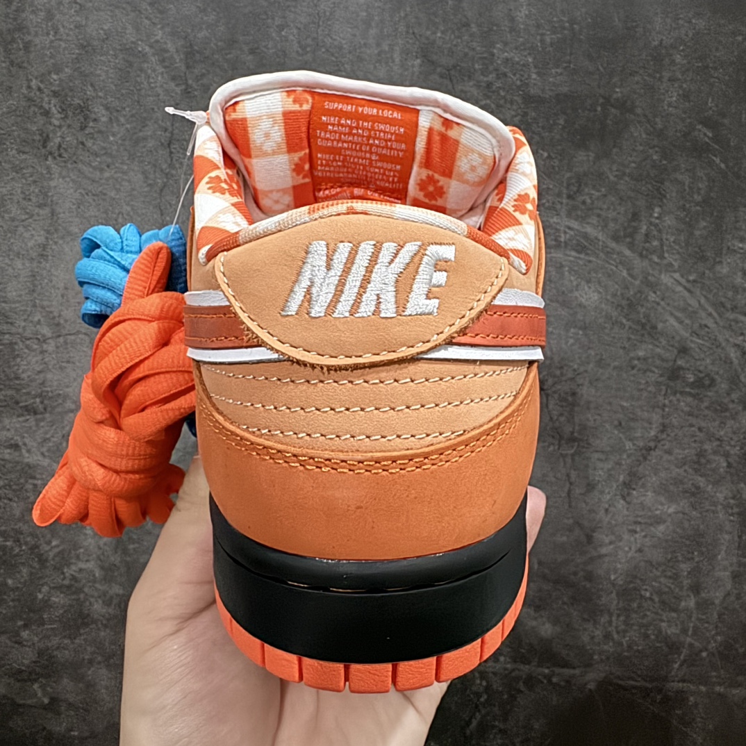 图片[4]-【N版纯原】波士顿知名鞋店重磅联名nConcepts x NK SB Dunk Low \”Orange Lobster\” 橙龙虾 FD8776-800 东南亚外贸特供订单 原厂Sadesa D7 皮料 细纹排气孔完全一致 全套原楦原模倾力打造完美版型 独家原厂航空铝磨具打磨大底 鞋头坡度极致还原 无解鞋型 原盒原配 圈内天花板工艺 原厂冲刀 超高清洁度 全鞋零毛边皮料切割 采用原厂百宏鞋带以及原厂百宏织唛舌标 内标可供原厂几率过验 原厂中底布点胶 原厂中底布拉帮走线遵循公司 SIZE：35.5 36 36.5 37.5 38 38.5 39 40 40.5 41 42 42.5 43 44 44.5 45 46 47.5 编码：X10350370-莆田鞋批发中心