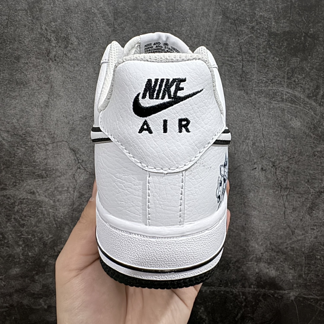 图片[4]-【公司级】官方爆款定制 公司级 Nike Air Force 1 Low \’07 高达主题 经典黑白低帮空军一号休闲板鞋n3M反光 定制皮料 原楦原纸板 纯正版型 原装鞋盒 清洁度完美 内置全掌气垫货号：KK1256-657Size：36 36.5 37.5 38 38.5 39 40 40.5 41 42 42.5 43 44 44.5 45 编码：HXS250260-莆田鞋批发中心