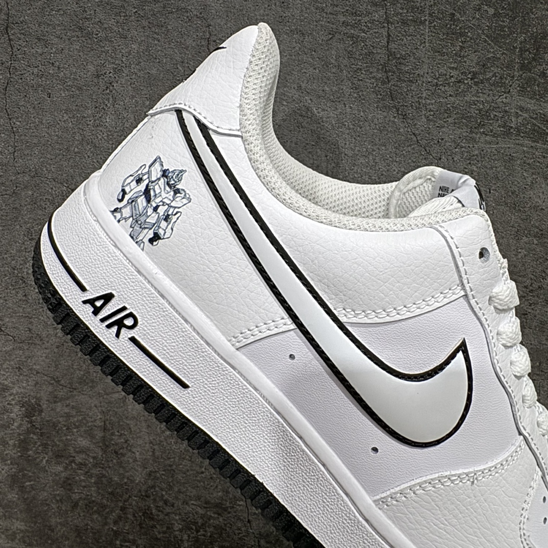 图片[7]-【公司级】官方爆款定制 公司级 Nike Air Force 1 Low \’07 高达主题 经典黑白低帮空军一号休闲板鞋n3M反光 定制皮料 原楦原纸板 纯正版型 原装鞋盒 清洁度完美 内置全掌气垫货号：KK1256-657Size：36 36.5 37.5 38 38.5 39 40 40.5 41 42 42.5 43 44 44.5 45 编码：HXS250260-莆田鞋批发中心