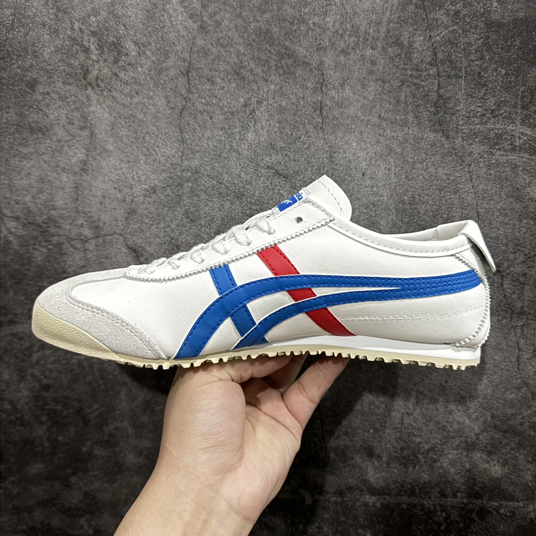 图片[2]-【纯原头层版】Asics Onitsuka Tiger MEXICO 66 亚瑟士鬼冢虎复古经典板鞋n市场王者选手 海外订单工厂出品目前全市场最好的品质没有之一n纯原小羊皮材料 质感柔软度满分n长期生产补货永不断码 超成熟稳定的做工品控 原装全套纸板楦头开发 原汁原味 完美呈现版型私模正确鞋底咬花纹路 一比一鞋头弧度高度鞋身弧度绝不口嗨 细节品控鞋型随意秒杀市面原档咬花纹路私模大底 一个单元有六个三角形总体形拼接呈现花瓣状 官方四联吊牌原装Ortholite轻量化鞋垫 原盒原配 质保卡 说明书 钢印防尘纸 纸板中底带钢印 乳胶组合鞋垫 支持全方位的对比专柜产品从款式颜色造型上体现出追求舒适和细节的完美 鞋类更是推崇手工制作的严谨与完美 融舒适性与可穿性的设计风格 注重细节的完美和别致魅力 既保持稳重 又不失轻松的时尚感  尺码：36 37 37.5 38 39 39.5 40 40.5 41.5 42 42.5 43.5 44 45 编码：NM235260-莆田鞋批发中心