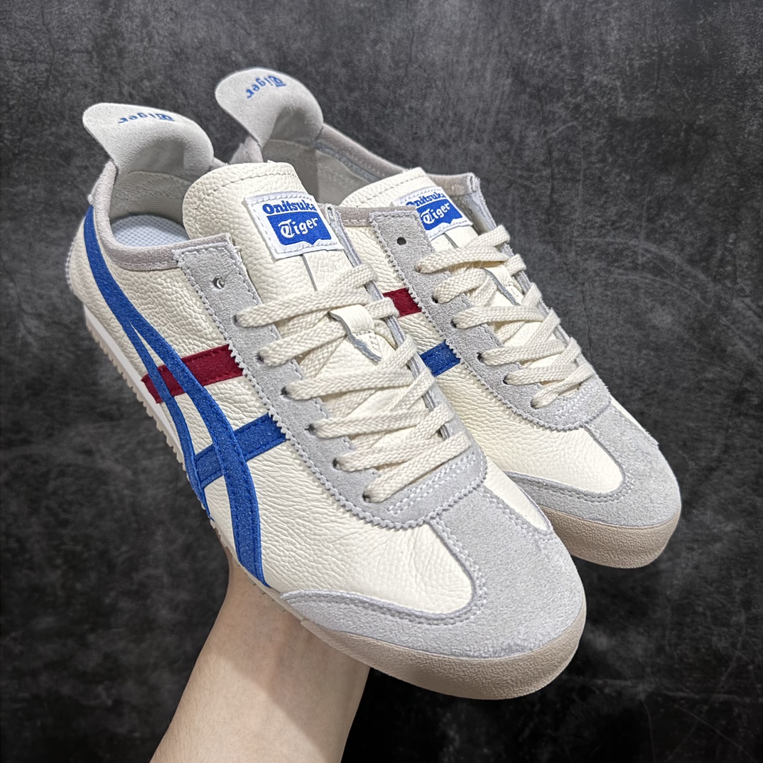 【纯原头层版】Asics Onitsuka Tiger MEXICO 66 亚瑟士鬼冢虎复古经典板鞋 市场王者选手 海外订单工厂出品 目前全市场最好的品质没有之一 纯原小羊皮材料 质感柔软度满分 长期生产补货永不断码 超成熟稳定的做工品控 原装全套纸板楦头开发 原汁原味 完美呈现版型 私模正确鞋底咬花纹路 一比一鞋头弧度高度鞋身弧度 绝不口嗨 细节品控鞋型随意秒杀市面 原档咬花纹路私模大底 一个单元有六个三角形 总体形拼接呈现花瓣状 官方四联吊牌 原装Ortholite轻量化鞋垫 原盒原配 质保卡 说明书 钢印防尘纸 纸板中底带钢印 乳胶组合鞋垫 支持全方位的对比专柜 产品从款式颜色造型上体现出追求舒适和细节的完美 鞋类更是推崇手工制作的严谨与完美 融舒适性与可穿性的设计风格 注重细节的完美和别致魅力 既保持稳重 又不失轻松的时尚感 尺码:36 37 37.5 38 39 39.5 40 40.5 41.5 42 42.5 43.5 44 45-选品中心