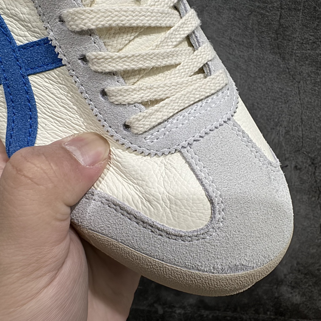 图片[5]-【纯原头层版】Asics Onitsuka Tiger MEXICO 66 亚瑟士鬼冢虎复古经典板鞋 市场王者选手 海外订单工厂出品 目前全市场最好的品质没有之一 纯原小羊皮材料 质感柔软度满分 长期生产补货永不断码 超成熟稳定的做工品控 原装全套纸板楦头开发 原汁原味 完美呈现版型 私模正确鞋底咬花纹路 一比一鞋头弧度高度鞋身弧度 绝不口嗨 细节品控鞋型随意秒杀市面 原档咬花纹路私模大底 一个单元有六个三角形 总体形拼接呈现花瓣状 官方四联吊牌 原装Ortholite轻量化鞋垫 原盒原配 质保卡 说明书 钢印防尘纸 纸板中底带钢印 乳胶组合鞋垫 支持全方位的对比专柜 产品从款式颜色造型上体现出追求舒适和细节的完美 鞋类更是推崇手工制作的严谨与完美 融舒适性与可穿性的设计风格 注重细节的完美和别致魅力 既保持稳重 又不失轻松的时尚感 尺码：36 37 37.5 38 39 39.5 40 40.5 41.5 42 42.5 43.5 44 45-选品中心