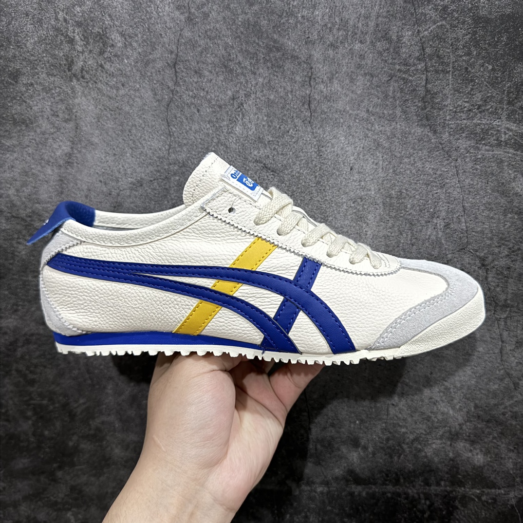 【纯原头层版】Asics Onitsuka Tiger MEXICO 66 亚瑟士鬼冢虎复古经典板鞋n市场王者选手 海外订单工厂出品目前全市场最好的品质没有之一n纯原小羊皮材料 质感柔软度满分n长期生产补货永不断码 超成熟稳定的做工品控 原装全套纸板楦头开发 原汁原味 完美呈现版型私模正确鞋底咬花纹路 一比一鞋头弧度高度鞋身弧度绝不口嗨 细节品控鞋型随意秒杀市面原档咬花纹路私模大底 一个单元有六个三角形总体形拼接呈现花瓣状 官方四联吊牌原装Ortholite轻量化鞋垫 原盒原配 质保卡 说明书 钢印防尘纸 纸板中底带钢印 乳胶组合鞋垫 支持全方位的对比专柜产品从款式颜色造型上体现出追求舒适和细节的完美 鞋类更是推崇手工制作的严谨与完美 融舒适性与可穿性的设计风格 注重细节的完美和别致魅力 既保持稳重 又不失轻松的时尚感  尺码：36 37 37.5 38 39 39.5 40 40.5 41.5 42 42.5 43.5 44 45 编码：NM235260-莆田鞋批发中心