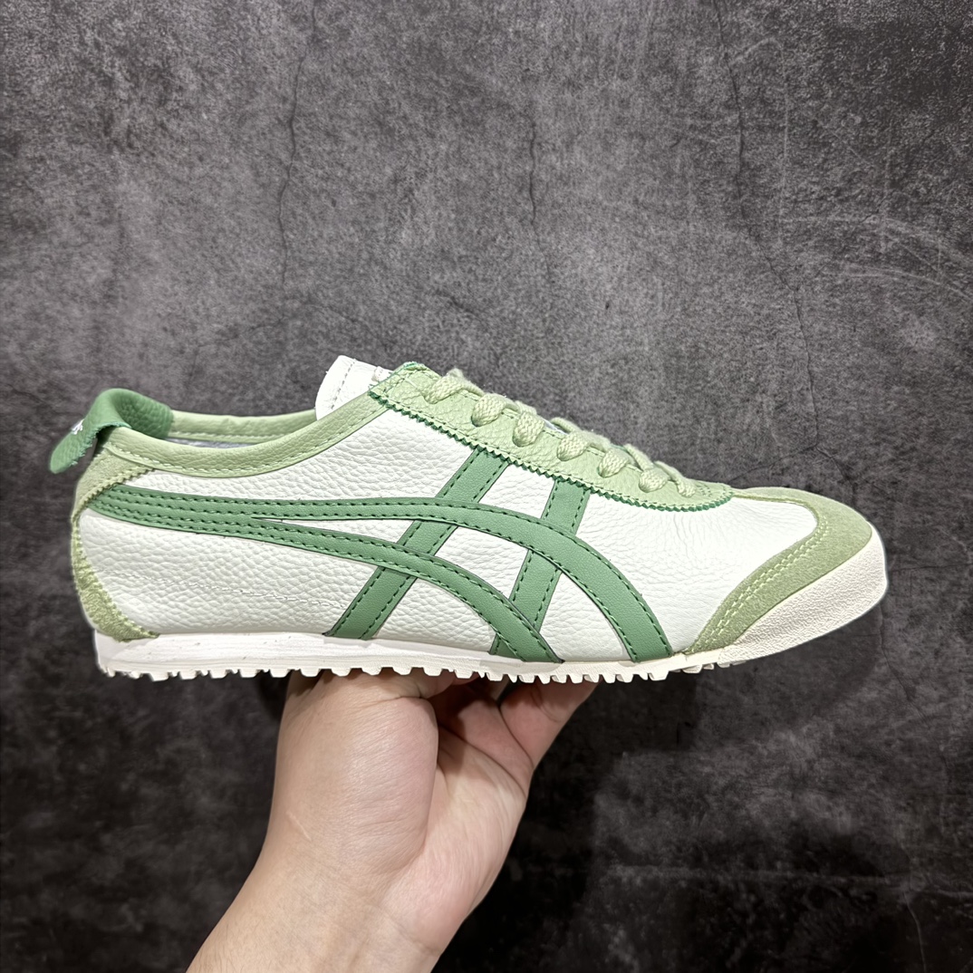 【纯原头层版】Asics Onitsuka Tiger MEXICO 66 亚瑟士鬼冢虎复古经典板鞋n市场王者选手 海外订单工厂出品目前全市场最好的品质没有之一n纯原小羊皮材料 质感柔软度满分n长期生产补货永不断码 超成熟稳定的做工品控 原装全套纸板楦头开发 原汁原味 完美呈现版型私模正确鞋底咬花纹路 一比一鞋头弧度高度鞋身弧度绝不口嗨 细节品控鞋型随意秒杀市面原档咬花纹路私模大底 一个单元有六个三角形总体形拼接呈现花瓣状 官方四联吊牌原装Ortholite轻量化鞋垫 原盒原配 质保卡 说明书 钢印防尘纸 纸板中底带钢印 乳胶组合鞋垫 支持全方位的对比专柜产品从款式颜色造型上体现出追求舒适和细节的完美 鞋类更是推崇手工制作的严谨与完美 融舒适性与可穿性的设计风格 注重细节的完美和别致魅力 既保持稳重 又不失轻松的时尚感  尺码：36 37 37.5 38 39 39.5 40 40.5 41.5 42 42.5 43.5 44 45 编码：NM235260-鞋库