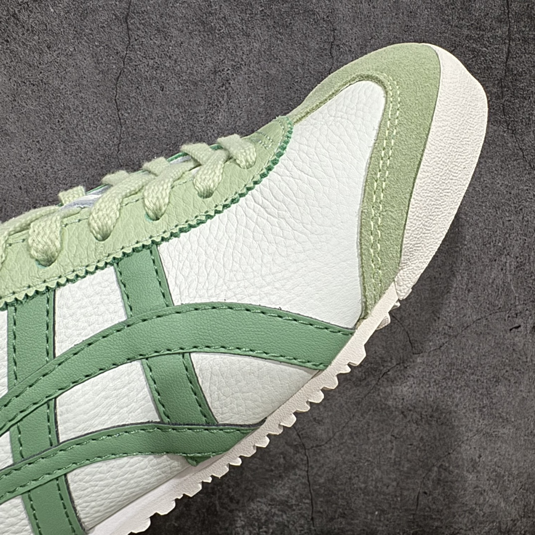 图片[6]-【纯原头层版】Asics Onitsuka Tiger MEXICO 66 亚瑟士鬼冢虎复古经典板鞋n市场王者选手 海外订单工厂出品目前全市场最好的品质没有之一n纯原小羊皮材料 质感柔软度满分n长期生产补货永不断码 超成熟稳定的做工品控 原装全套纸板楦头开发 原汁原味 完美呈现版型私模正确鞋底咬花纹路 一比一鞋头弧度高度鞋身弧度绝不口嗨 细节品控鞋型随意秒杀市面原档咬花纹路私模大底 一个单元有六个三角形总体形拼接呈现花瓣状 官方四联吊牌原装Ortholite轻量化鞋垫 原盒原配 质保卡 说明书 钢印防尘纸 纸板中底带钢印 乳胶组合鞋垫 支持全方位的对比专柜产品从款式颜色造型上体现出追求舒适和细节的完美 鞋类更是推崇手工制作的严谨与完美 融舒适性与可穿性的设计风格 注重细节的完美和别致魅力 既保持稳重 又不失轻松的时尚感  尺码：36 37 37.5 38 39 39.5 40 40.5 41.5 42 42.5 43.5 44 45 编码：NM235260-鞋库