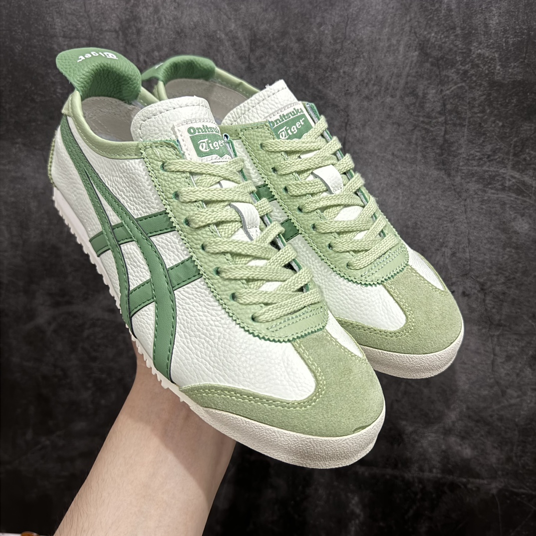 【纯原头层版】Asics Onitsuka Tiger MEXICO 66 亚瑟士鬼冢虎复古经典板鞋n市场王者选手 海外订单工厂出品目前全市场最好的品质没有之一n纯原小羊皮材料 质感柔软度满分n长期生产补货永不断码 超成熟稳定的做工品控 原装全套纸板楦头开发 原汁原味 完美呈现版型私模正确鞋底咬花纹路 一比一鞋头弧度高度鞋身弧度绝不口嗨 细节品控鞋型随意秒杀市面原档咬花纹路私模大底 一个单元有六个三角形总体形拼接呈现花瓣状 官方四联吊牌原装Ortholite轻量化鞋垫 原盒原配 质保卡 说明书 钢印防尘纸 纸板中底带钢印 乳胶组合鞋垫 支持全方位的对比专柜产品从款式颜色造型上体现出追求舒适和细节的完美 鞋类更是推崇手工制作的严谨与完美 融舒适性与可穿性的设计风格 注重细节的完美和别致魅力 既保持稳重 又不失轻松的时尚感  尺码：36 37 37.5 38 39 39.5 40 40.5 41.5 42 42.5 43.5 44 45 编码：NM235260-鞋库