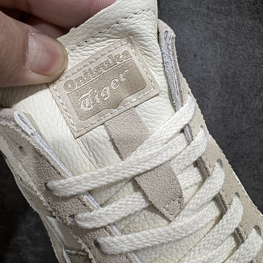 图片[6]-【纯原头层版】Asics Onitsuka Tiger MEXICO 66 亚瑟士鬼冢虎复古经典板鞋n市场王者选手 海外订单工厂出品目前全市场最好的品质没有之一n纯原小羊皮材料 质感柔软度满分n长期生产补货永不断码 超成熟稳定的做工品控 原装全套纸板楦头开发 原汁原味 完美呈现版型私模正确鞋底咬花纹路 一比一鞋头弧度高度鞋身弧度绝不口嗨 细节品控鞋型随意秒杀市面原档咬花纹路私模大底 一个单元有六个三角形总体形拼接呈现花瓣状 官方四联吊牌原装Ortholite轻量化鞋垫 原盒原配 质保卡 说明书 钢印防尘纸 纸板中底带钢印 乳胶组合鞋垫 支持全方位的对比专柜产品从款式颜色造型上体现出追求舒适和细节的完美 鞋类更是推崇手工制作的严谨与完美 融舒适性与可穿性的设计风格 注重细节的完美和别致魅力 既保持稳重 又不失轻松的时尚感  尺码：36 37 37.5 38 39 39.5 40 40.5 41.5 42 42.5 43.5 44 45 编码：NM235260-鞋库