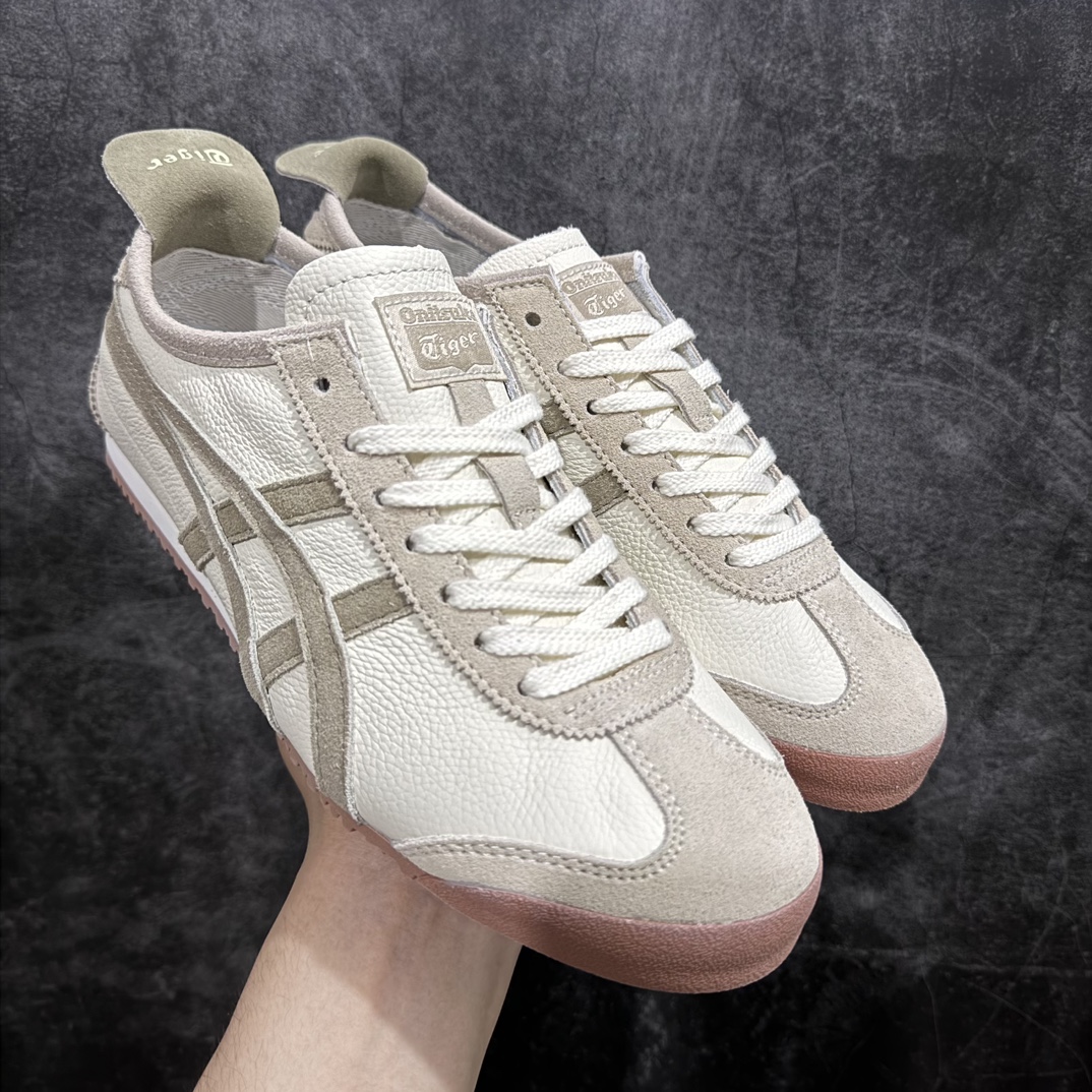 【纯原头层版】Asics Onitsuka Tiger MEXICO 66 亚瑟士鬼冢虎复古经典板鞋n市场王者选手 海外订单工厂出品目前全市场最好的品质没有之一n纯原小羊皮材料 质感柔软度满分n长期生产补货永不断码 超成熟稳定的做工品控 原装全套纸板楦头开发 原汁原味 完美呈现版型私模正确鞋底咬花纹路 一比一鞋头弧度高度鞋身弧度绝不口嗨 细节品控鞋型随意秒杀市面原档咬花纹路私模大底 一个单元有六个三角形总体形拼接呈现花瓣状 官方四联吊牌原装Ortholite轻量化鞋垫 原盒原配 质保卡 说明书 钢印防尘纸 纸板中底带钢印 乳胶组合鞋垫 支持全方位的对比专柜产品从款式颜色造型上体现出追求舒适和细节的完美 鞋类更是推崇手工制作的严谨与完美 融舒适性与可穿性的设计风格 注重细节的完美和别致魅力 既保持稳重 又不失轻松的时尚感  尺码：36 37 37.5 38 39 39.5 40 40.5 41.5 42 42.5 43.5 44 45 编码：NM235260-鞋库