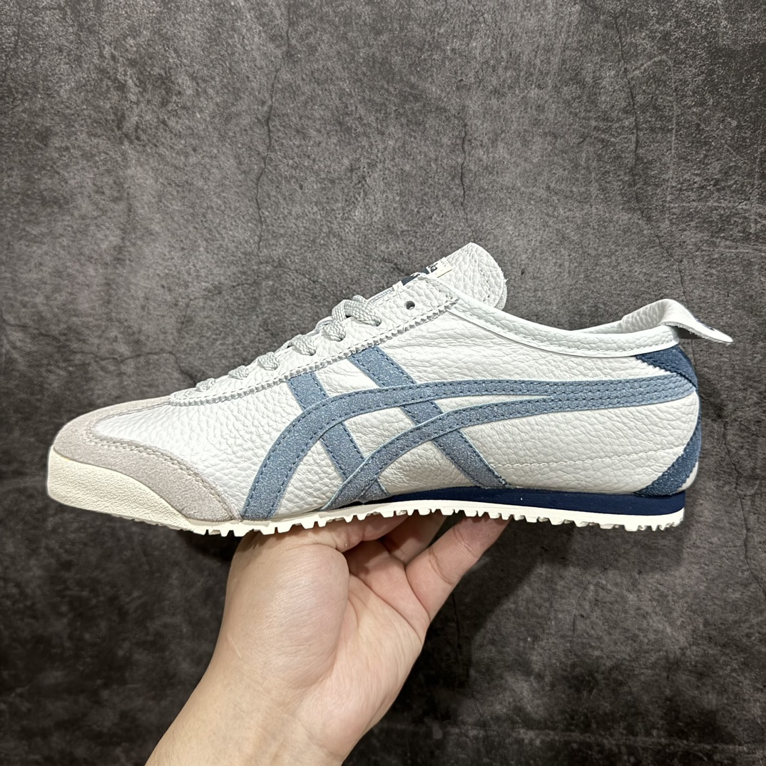 图片[2]-【纯原头层版】Asics Onitsuka Tiger MEXICO 66 亚瑟士鬼冢虎复古经典板鞋n市场王者选手 海外订单工厂出品目前全市场最好的品质没有之一n纯原小羊皮材料 质感柔软度满分n长期生产补货永不断码 超成熟稳定的做工品控 原装全套纸板楦头开发 原汁原味 完美呈现版型私模正确鞋底咬花纹路 一比一鞋头弧度高度鞋身弧度绝不口嗨 细节品控鞋型随意秒杀市面原档咬花纹路私模大底 一个单元有六个三角形总体形拼接呈现花瓣状 官方四联吊牌原装Ortholite轻量化鞋垫 原盒原配 质保卡 说明书 钢印防尘纸 纸板中底带钢印 乳胶组合鞋垫 支持全方位的对比专柜产品从款式颜色造型上体现出追求舒适和细节的完美 鞋类更是推崇手工制作的严谨与完美 融舒适性与可穿性的设计风格 注重细节的完美和别致魅力 既保持稳重 又不失轻松的时尚感  尺码：36 37 37.5 38 39 39.5 40 40.5 41.5 42 42.5 43.5 44 45 编码：NM235260-鞋库