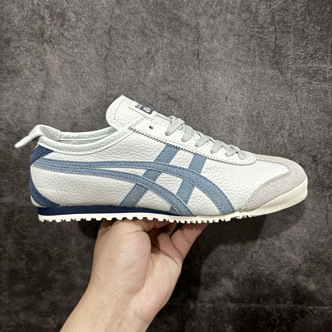 【纯原头层版】Asics Onitsuka Tiger MEXICO 66 亚瑟士鬼冢虎复古经典板鞋n市场王者选手 海外订单工厂出品目前全市场最好的品质没有之一n纯原小羊皮材料 质感柔软度满分n长期生产补货永不断码 超成熟稳定的做工品控 原装全套纸板楦头开发 原汁原味 完美呈现版型私模正确鞋底咬花纹路 一比一鞋头弧度高度鞋身弧度绝不口嗨 细节品控鞋型随意秒杀市面原档咬花纹路私模大底 一个单元有六个三角形总体形拼接呈现花瓣状 官方四联吊牌原装Ortholite轻量化鞋垫 原盒原配 质保卡 说明书 钢印防尘纸 纸板中底带钢印 乳胶组合鞋垫 支持全方位的对比专柜产品从款式颜色造型上体现出追求舒适和细节的完美 鞋类更是推崇手工制作的严谨与完美 融舒适性与可穿性的设计风格 注重细节的完美和别致魅力 既保持稳重 又不失轻松的时尚感  尺码：36 37 37.5 38 39 39.5 40 40.5 41.5 42 42.5 43.5 44 45 编码：NM235260-鞋库