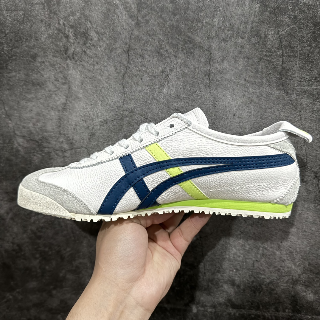 图片[2]-【纯原头层版】Asics Onitsuka Tiger MEXICO 66 亚瑟士鬼冢虎复古经典板鞋n市场王者选手 海外订单工厂出品目前全市场最好的品质没有之一n纯原小羊皮材料 质感柔软度满分n长期生产补货永不断码 超成熟稳定的做工品控 原装全套纸板楦头开发 原汁原味 完美呈现版型私模正确鞋底咬花纹路 一比一鞋头弧度高度鞋身弧度绝不口嗨 细节品控鞋型随意秒杀市面原档咬花纹路私模大底 一个单元有六个三角形总体形拼接呈现花瓣状 官方四联吊牌原装Ortholite轻量化鞋垫 原盒原配 质保卡 说明书 钢印防尘纸 纸板中底带钢印 乳胶组合鞋垫 支持全方位的对比专柜产品从款式颜色造型上体现出追求舒适和细节的完美 鞋类更是推崇手工制作的严谨与完美 融舒适性与可穿性的设计风格 注重细节的完美和别致魅力 既保持稳重 又不失轻松的时尚感  尺码：36 37 37.5 38 39 39.5 40 40.5 41.5 42 42.5 43.5 44 45 编码：NM235260-莆田鞋批发中心