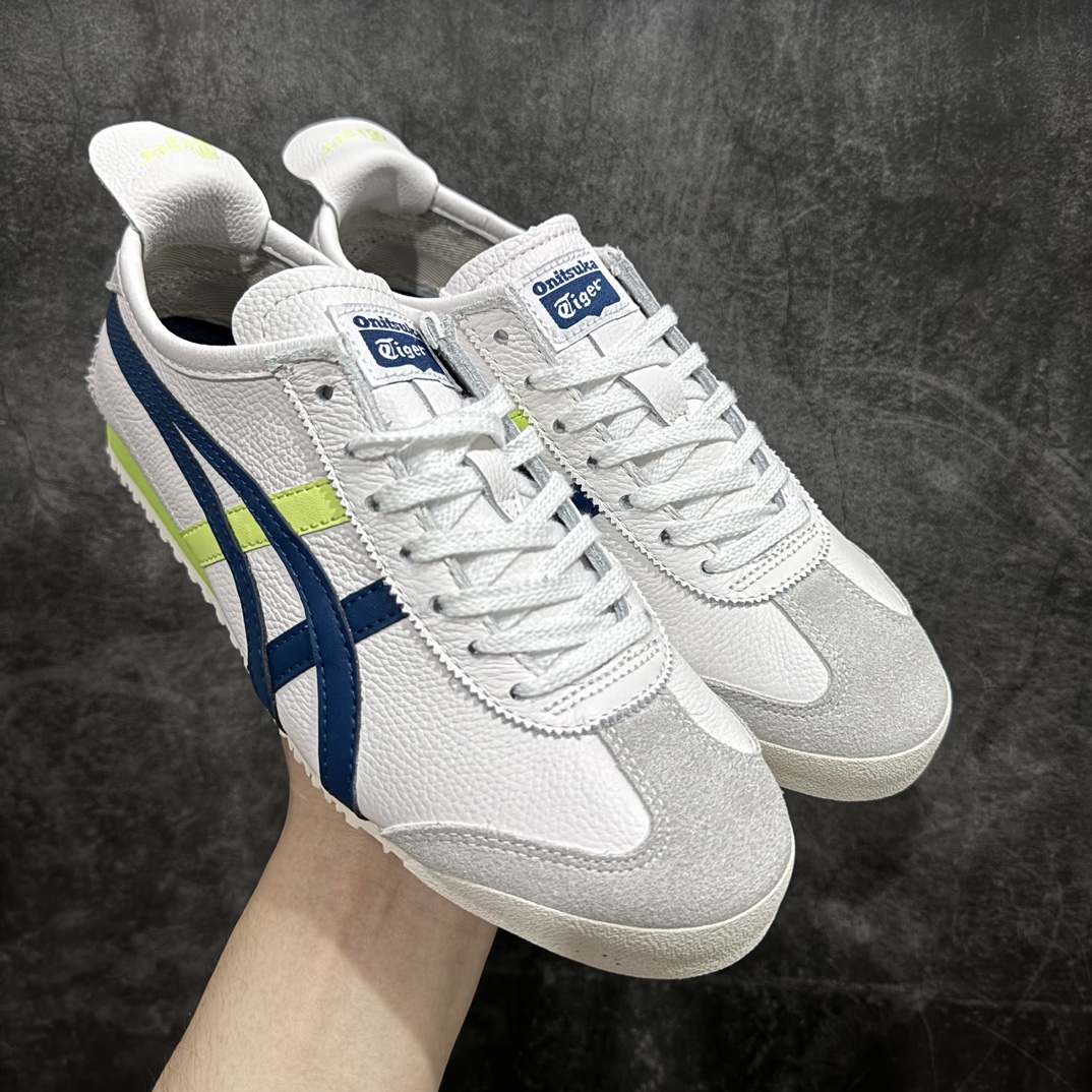 【纯原头层版】Asics Onitsuka Tiger MEXICO 66 亚瑟士鬼冢虎复古经典板鞋n市场王者选手 海外订单工厂出品目前全市场最好的品质没有之一n纯原小羊皮材料 质感柔软度满分n长期生产补货永不断码 超成熟稳定的做工品控 原装全套纸板楦头开发 原汁原味 完美呈现版型私模正确鞋底咬花纹路 一比一鞋头弧度高度鞋身弧度绝不口嗨 细节品控鞋型随意秒杀市面原档咬花纹路私模大底 一个单元有六个三角形总体形拼接呈现花瓣状 官方四联吊牌原装Ortholite轻量化鞋垫 原盒原配 质保卡 说明书 钢印防尘纸 纸板中底带钢印 乳胶组合鞋垫 支持全方位的对比专柜产品从款式颜色造型上体现出追求舒适和细节的完美 鞋类更是推崇手工制作的严谨与完美 融舒适性与可穿性的设计风格 注重细节的完美和别致魅力 既保持稳重 又不失轻松的时尚感  尺码：36 37 37.5 38 39 39.5 40 40.5 41.5 42 42.5 43.5 44 45 编码：NM235260-鞋库