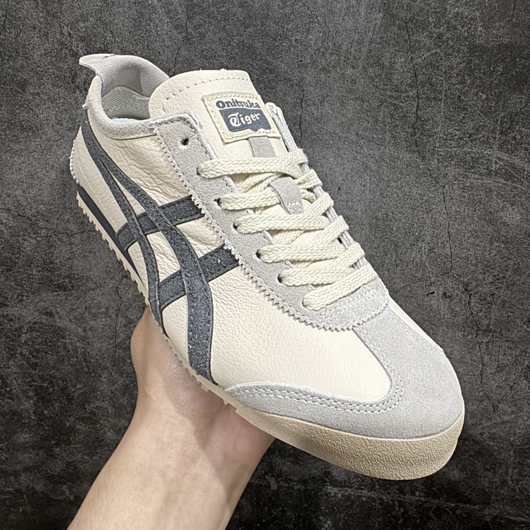 图片[3]-【纯原头层版】Asics Onitsuka Tiger MEXICO 66 亚瑟士鬼冢虎复古经典板鞋n市场王者选手 海外订单工厂出品目前全市场最好的品质没有之一n纯原小羊皮材料 质感柔软度满分n长期生产补货永不断码 超成熟稳定的做工品控 原装全套纸板楦头开发 原汁原味 完美呈现版型私模正确鞋底咬花纹路 一比一鞋头弧度高度鞋身弧度绝不口嗨 细节品控鞋型随意秒杀市面原档咬花纹路私模大底 一个单元有六个三角形总体形拼接呈现花瓣状 官方四联吊牌原装Ortholite轻量化鞋垫 原盒原配 质保卡 说明书 钢印防尘纸 纸板中底带钢印 乳胶组合鞋垫 支持全方位的对比专柜产品从款式颜色造型上体现出追求舒适和细节的完美 鞋类更是推崇手工制作的严谨与完美 融舒适性与可穿性的设计风格 注重细节的完美和别致魅力 既保持稳重 又不失轻松的时尚感  尺码：36 37 37.5 38 39 39.5 40 40.5 41.5 42 42.5 43.5 44 45 编码：NM235260-鞋库