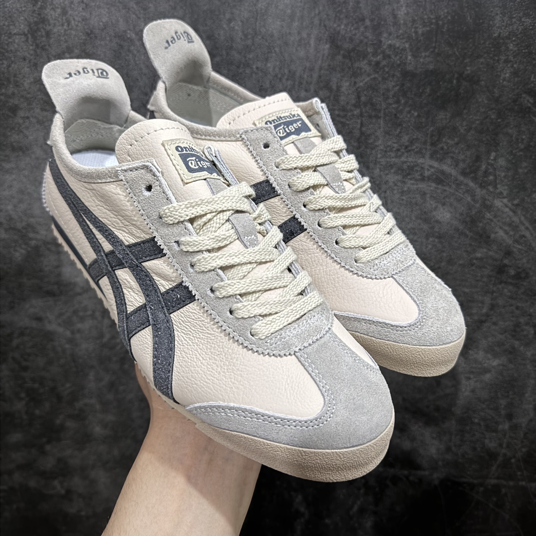 【纯原头层版】Asics Onitsuka Tiger MEXICO 66 亚瑟士鬼冢虎复古经典板鞋n市场王者选手 海外订单工厂出品目前全市场最好的品质没有之一n纯原小羊皮材料 质感柔软度满分n长期生产补货永不断码 超成熟稳定的做工品控 原装全套纸板楦头开发 原汁原味 完美呈现版型私模正确鞋底咬花纹路 一比一鞋头弧度高度鞋身弧度绝不口嗨 细节品控鞋型随意秒杀市面原档咬花纹路私模大底 一个单元有六个三角形总体形拼接呈现花瓣状 官方四联吊牌原装Ortholite轻量化鞋垫 原盒原配 质保卡 说明书 钢印防尘纸 纸板中底带钢印 乳胶组合鞋垫 支持全方位的对比专柜产品从款式颜色造型上体现出追求舒适和细节的完美 鞋类更是推崇手工制作的严谨与完美 融舒适性与可穿性的设计风格 注重细节的完美和别致魅力 既保持稳重 又不失轻松的时尚感  尺码：36 37 37.5 38 39 39.5 40 40.5 41.5 42 42.5 43.5 44 45 编码：NM235260-鞋库