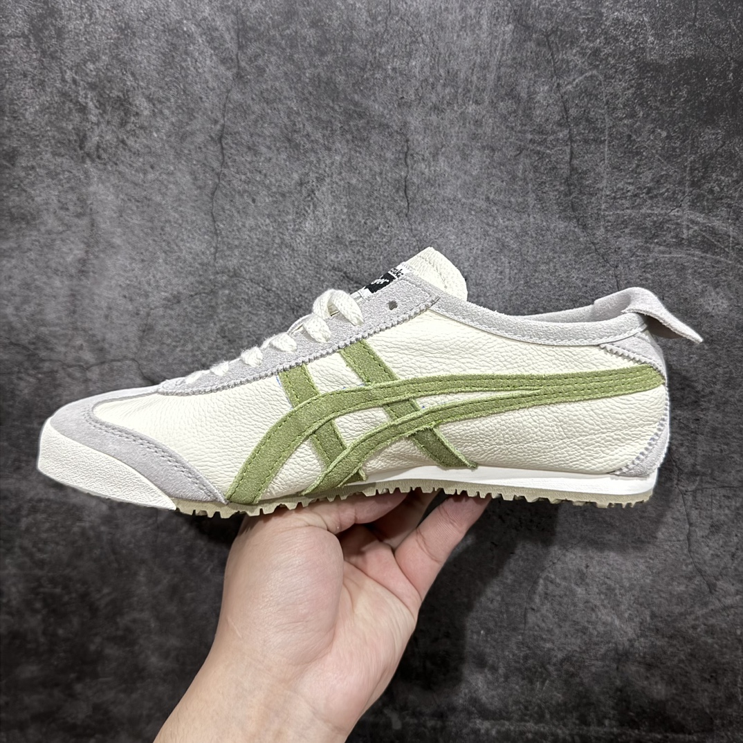 图片[2]-【纯原头层版】Asics Onitsuka Tiger MEXICO 66 亚瑟士鬼冢虎复古经典板鞋n市场王者选手 海外订单工厂出品目前全市场最好的品质没有之一n纯原小羊皮材料 质感柔软度满分n长期生产补货永不断码 超成熟稳定的做工品控 原装全套纸板楦头开发 原汁原味 完美呈现版型私模正确鞋底咬花纹路 一比一鞋头弧度高度鞋身弧度绝不口嗨 细节品控鞋型随意秒杀市面原档咬花纹路私模大底 一个单元有六个三角形总体形拼接呈现花瓣状 官方四联吊牌原装Ortholite轻量化鞋垫 原盒原配 质保卡 说明书 钢印防尘纸 纸板中底带钢印 乳胶组合鞋垫 支持全方位的对比专柜产品从款式颜色造型上体现出追求舒适和细节的完美 鞋类更是推崇手工制作的严谨与完美 融舒适性与可穿性的设计风格 注重细节的完美和别致魅力 既保持稳重 又不失轻松的时尚感  尺码：36 37 37.5 38 39 39.5 40 40.5 41.5 42 42.5 43.5 44 45 编码：NM235260-莆田鞋批发中心