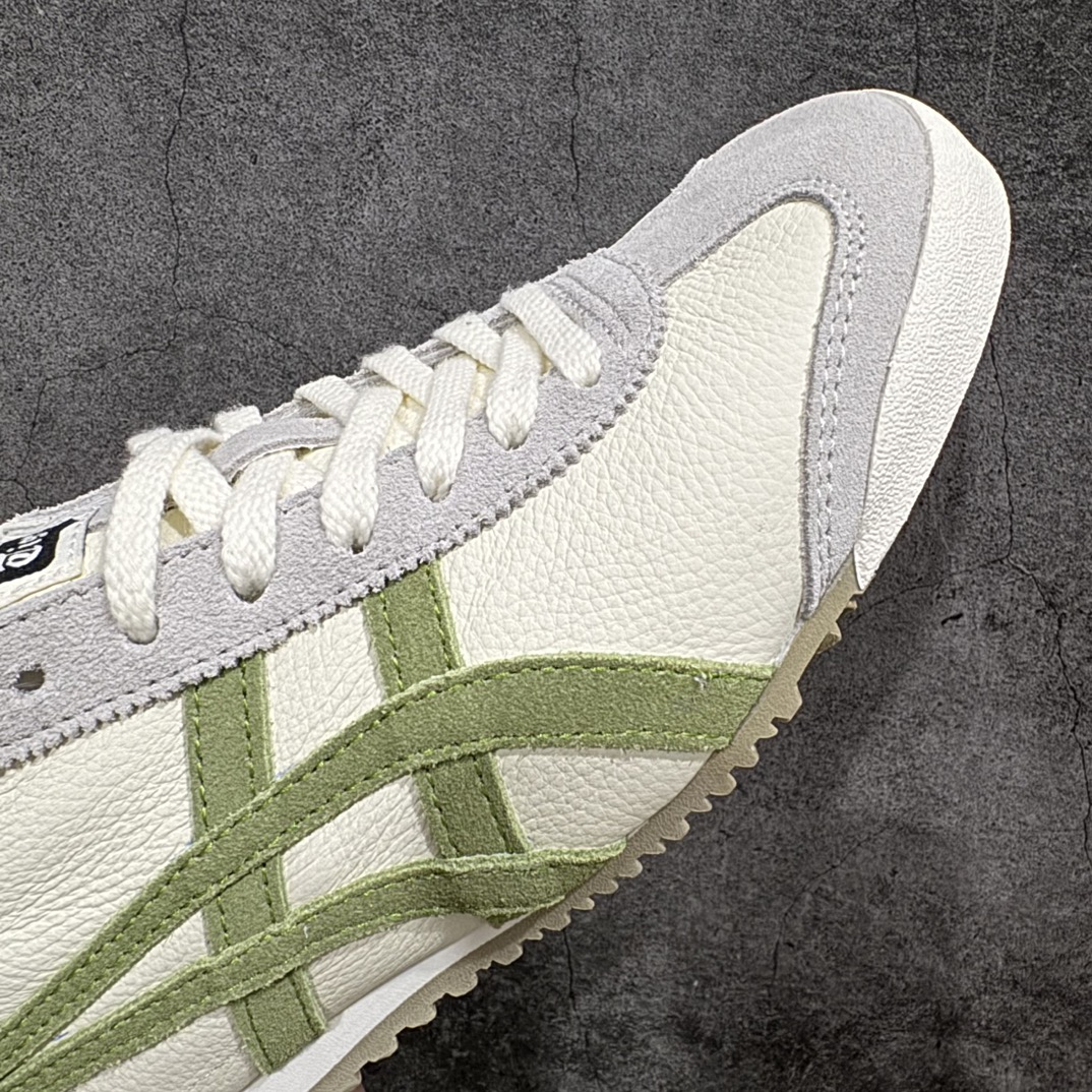 图片[6]-【纯原头层版】Asics Onitsuka Tiger MEXICO 66 亚瑟士鬼冢虎复古经典板鞋n市场王者选手 海外订单工厂出品目前全市场最好的品质没有之一n纯原小羊皮材料 质感柔软度满分n长期生产补货永不断码 超成熟稳定的做工品控 原装全套纸板楦头开发 原汁原味 完美呈现版型私模正确鞋底咬花纹路 一比一鞋头弧度高度鞋身弧度绝不口嗨 细节品控鞋型随意秒杀市面原档咬花纹路私模大底 一个单元有六个三角形总体形拼接呈现花瓣状 官方四联吊牌原装Ortholite轻量化鞋垫 原盒原配 质保卡 说明书 钢印防尘纸 纸板中底带钢印 乳胶组合鞋垫 支持全方位的对比专柜产品从款式颜色造型上体现出追求舒适和细节的完美 鞋类更是推崇手工制作的严谨与完美 融舒适性与可穿性的设计风格 注重细节的完美和别致魅力 既保持稳重 又不失轻松的时尚感  尺码：36 37 37.5 38 39 39.5 40 40.5 41.5 42 42.5 43.5 44 45 编码：NM235260-莆田鞋批发中心