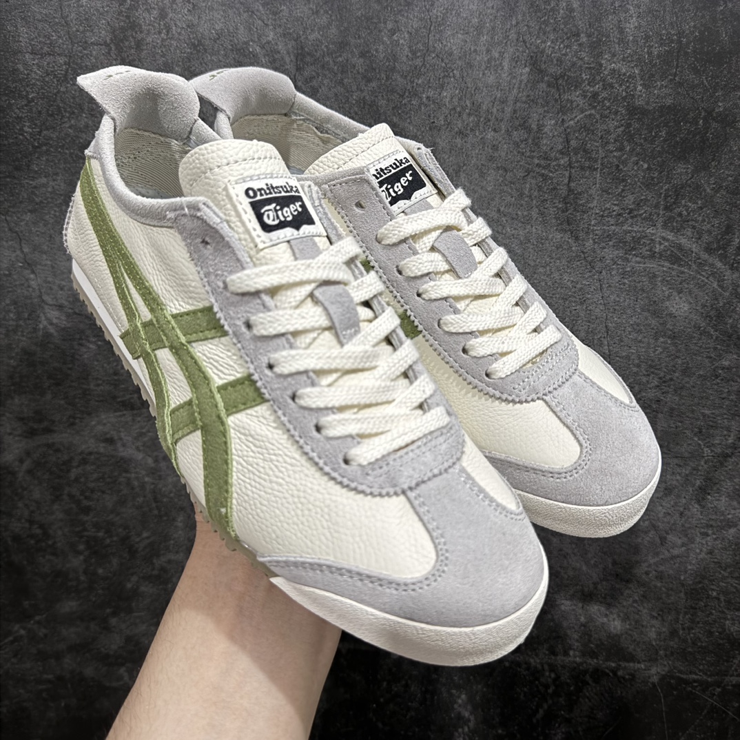 【纯原头层版】Asics Onitsuka Tiger MEXICO 66 亚瑟士鬼冢虎复古经典板鞋n市场王者选手 海外订单工厂出品目前全市场最好的品质没有之一n纯原小羊皮材料 质感柔软度满分n长期生产补货永不断码 超成熟稳定的做工品控 原装全套纸板楦头开发 原汁原味 完美呈现版型私模正确鞋底咬花纹路 一比一鞋头弧度高度鞋身弧度绝不口嗨 细节品控鞋型随意秒杀市面原档咬花纹路私模大底 一个单元有六个三角形总体形拼接呈现花瓣状 官方四联吊牌原装Ortholite轻量化鞋垫 原盒原配 质保卡 说明书 钢印防尘纸 纸板中底带钢印 乳胶组合鞋垫 支持全方位的对比专柜产品从款式颜色造型上体现出追求舒适和细节的完美 鞋类更是推崇手工制作的严谨与完美 融舒适性与可穿性的设计风格 注重细节的完美和别致魅力 既保持稳重 又不失轻松的时尚感  尺码：36 37 37.5 38 39 39.5 40 40.5 41.5 42 42.5 43.5 44 45 编码：NM235260-莆田鞋批发中心