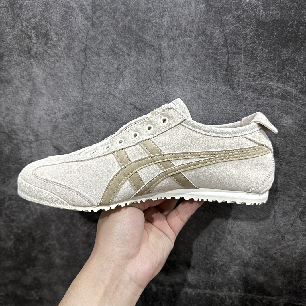 图片[2]-【纯原头层版】Asics Onitsuka Tiger MEXICO 66 亚瑟士鬼冢虎复古经典板鞋n市场王者选手 海外订单工厂出品目前全市场最好的品质没有之一n纯原小羊皮材料 质感柔软度满分n长期生产补货永不断码 超成熟稳定的做工品控 原装全套纸板楦头开发 原汁原味 完美呈现版型私模正确鞋底咬花纹路 一比一鞋头弧度高度鞋身弧度绝不口嗨 细节品控鞋型随意秒杀市面原档咬花纹路私模大底 一个单元有六个三角形总体形拼接呈现花瓣状 官方四联吊牌原装Ortholite轻量化鞋垫 原盒原配 质保卡 说明书 钢印防尘纸 纸板中底带钢印 乳胶组合鞋垫 支持全方位的对比专柜产品从款式颜色造型上体现出追求舒适和细节的完美 鞋类更是推崇手工制作的严谨与完美 融舒适性与可穿性的设计风格 注重细节的完美和别致魅力 既保持稳重 又不失轻松的时尚感  尺码：36 37 37.5 38 39 39.5 40 40.5 41.5 42 42.5 43.5 44 45 编码：NM235260-鞋库