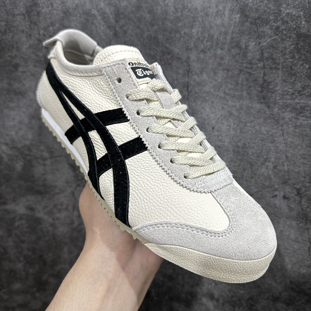 图片[3]-【纯原头层版】Asics Onitsuka Tiger MEXICO 66 亚瑟士鬼冢虎复古经典板鞋n市场王者选手 海外订单工厂出品目前全市场最好的品质没有之一n纯原小羊皮材料 质感柔软度满分n长期生产补货永不断码 超成熟稳定的做工品控 原装全套纸板楦头开发 原汁原味 完美呈现版型私模正确鞋底咬花纹路 一比一鞋头弧度高度鞋身弧度绝不口嗨 细节品控鞋型随意秒杀市面原档咬花纹路私模大底 一个单元有六个三角形总体形拼接呈现花瓣状 官方四联吊牌原装Ortholite轻量化鞋垫 原盒原配 质保卡 说明书 钢印防尘纸 纸板中底带钢印 乳胶组合鞋垫 支持全方位的对比专柜产品从款式颜色造型上体现出追求舒适和细节的完美 鞋类更是推崇手工制作的严谨与完美 融舒适性与可穿性的设计风格 注重细节的完美和别致魅力 既保持稳重 又不失轻松的时尚感  尺码：36 37 37.5 38 39 39.5 40 40.5 41.5 42 42.5 43.5 44 45 编码：NM235260-鞋库