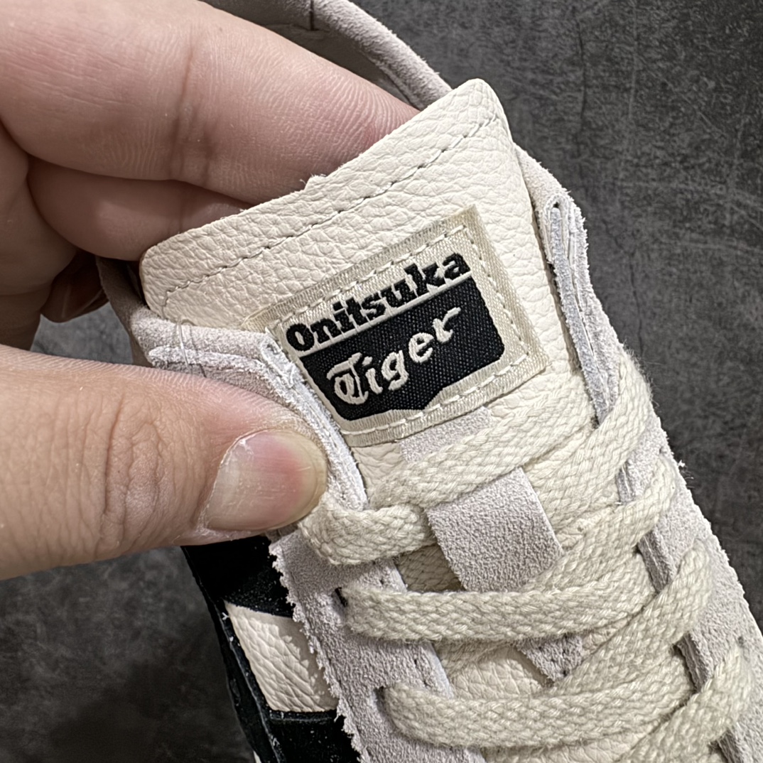 图片[6]-【纯原头层版】Asics Onitsuka Tiger MEXICO 66 亚瑟士鬼冢虎复古经典板鞋n市场王者选手 海外订单工厂出品目前全市场最好的品质没有之一n纯原小羊皮材料 质感柔软度满分n长期生产补货永不断码 超成熟稳定的做工品控 原装全套纸板楦头开发 原汁原味 完美呈现版型私模正确鞋底咬花纹路 一比一鞋头弧度高度鞋身弧度绝不口嗨 细节品控鞋型随意秒杀市面原档咬花纹路私模大底 一个单元有六个三角形总体形拼接呈现花瓣状 官方四联吊牌原装Ortholite轻量化鞋垫 原盒原配 质保卡 说明书 钢印防尘纸 纸板中底带钢印 乳胶组合鞋垫 支持全方位的对比专柜产品从款式颜色造型上体现出追求舒适和细节的完美 鞋类更是推崇手工制作的严谨与完美 融舒适性与可穿性的设计风格 注重细节的完美和别致魅力 既保持稳重 又不失轻松的时尚感  尺码：36 37 37.5 38 39 39.5 40 40.5 41.5 42 42.5 43.5 44 45 编码：NM235260-鞋库