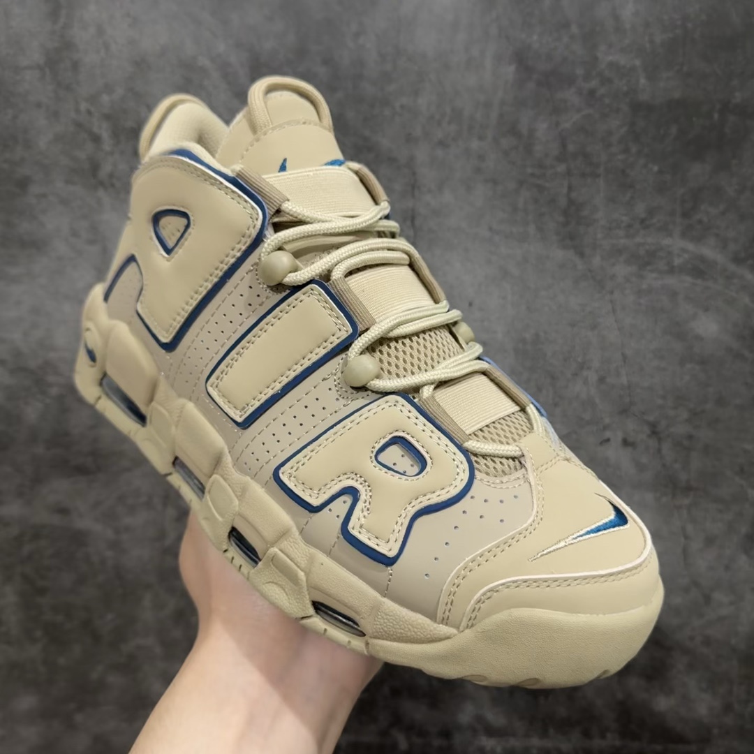 纯原NKAirMoreUptempo96OG皮蓬大AIR复古篮球鞋蓝棕色DV6993-200市场主流顶级