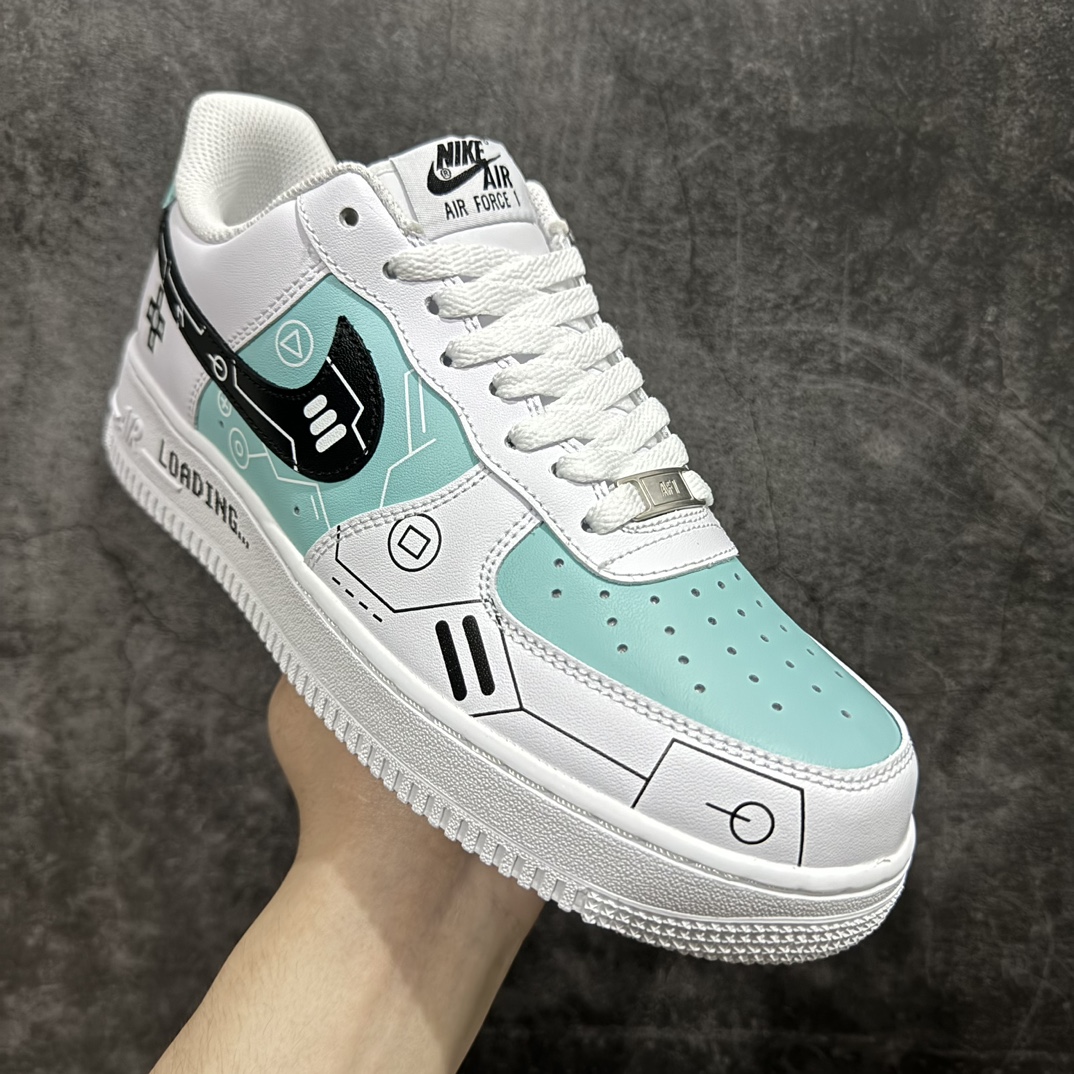 240 Nk Air Force 1'07 Low PS5电玩主题 冰绿 空军一号低帮休闲板鞋 CW2288-114