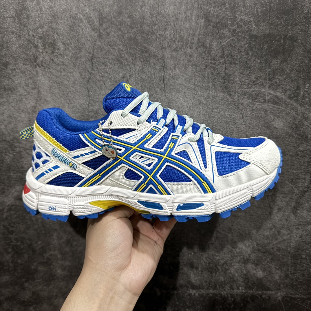 【公司级】ASICS 亚瑟士 GEL-KAHANA 8 男女鞋越野跑步鞋抓地稳定运动鞋缓震耐磨跑鞋码数36-45（带半码）nGEL-KAHANA系列为实用级越野跑鞋，融合机能和户外潮流强势回归，核心科技GEL内置于后跟，配合SPEVA弹性中底，减轻落地时地面对脚部的冲击力。中底内侧DYNAMIC DUOMAX 双密度防倾斜装置和中足补强结构，以及后跟几何形状构造，多方面支撑保护。AHAR耐磨橡胶大底，配合沟槽纹路设计，增强抓地力。n鞋底材质: 橡胶n封口类型: 系带式n靴筒高度: Low-Top 英寸n面料类型: 合成材料/网面鞋n后足GEL缓冲系统：减轻冲击时的冲击，实现平稳过渡。 编码：HH220240n-莆田鞋批发中心