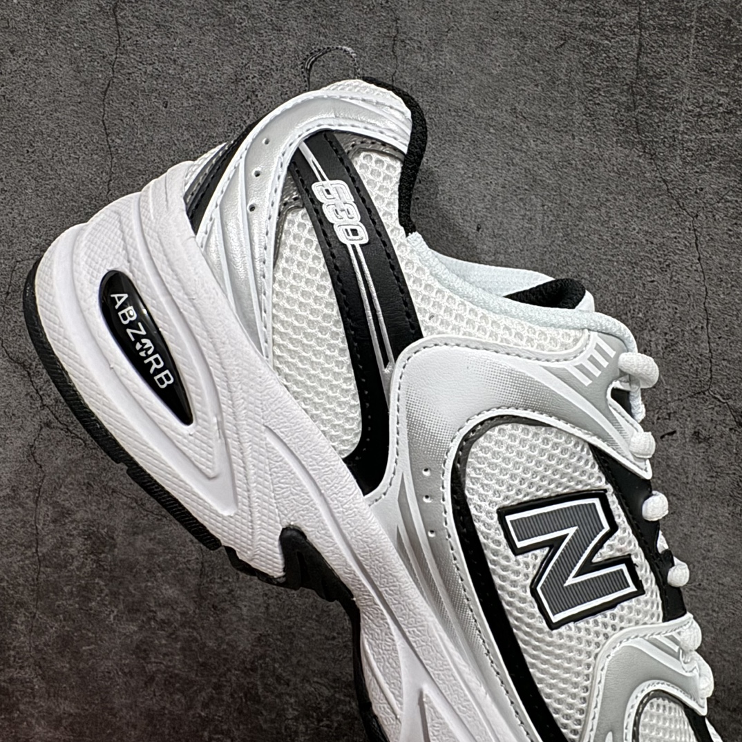 新百伦NBNewBalanceMR530白色MR530LB全套原楦原纸板原厂数据开发原厂网纱原装进口皮料