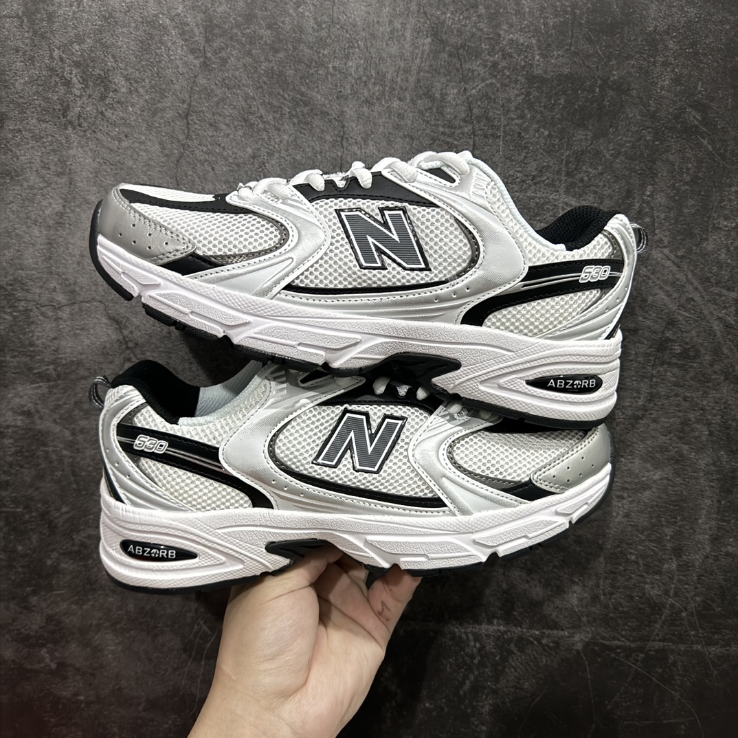 新百伦NBNewBalanceMR530白色MR530LB全套原楦原纸板原厂数据开发原厂网纱原装进口皮料