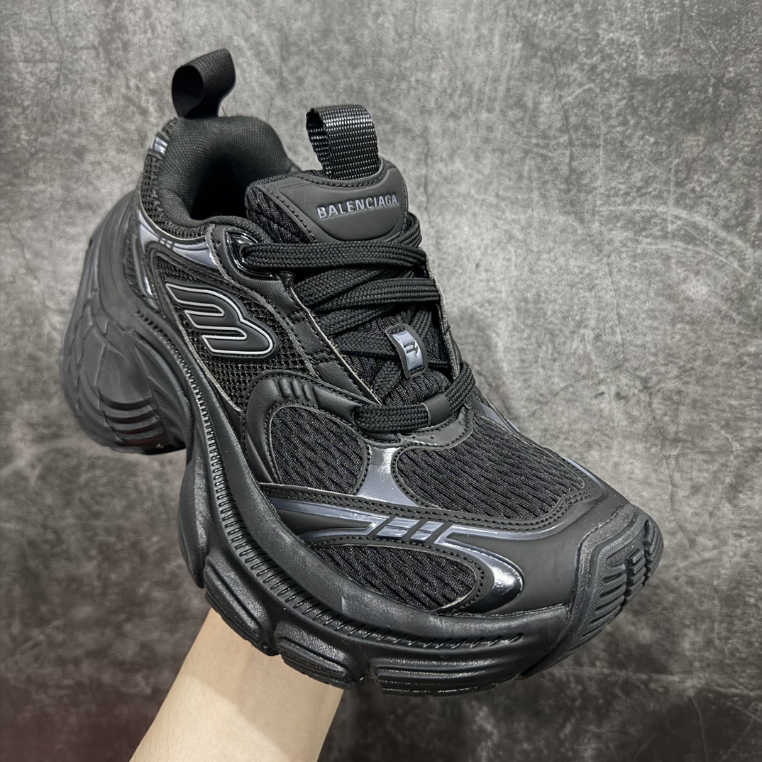 400 【i8纯原】BALENCIAGA 10XL Sneakers 巴黎世家网布系带低帮走秀复古老爹鞋