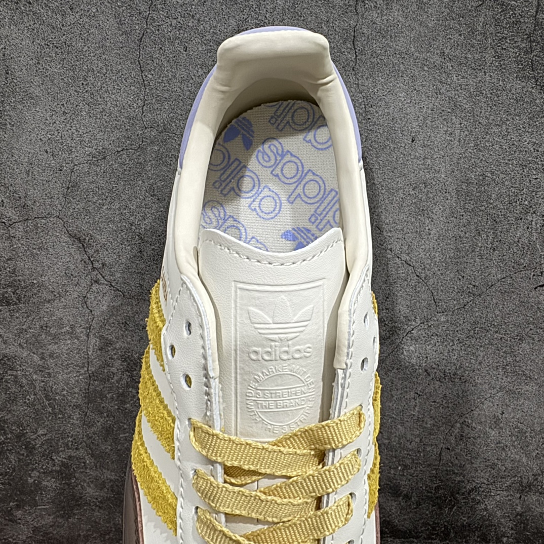 190 Adidas Samba OG 米黄 复古桑巴板鞋  IE0875