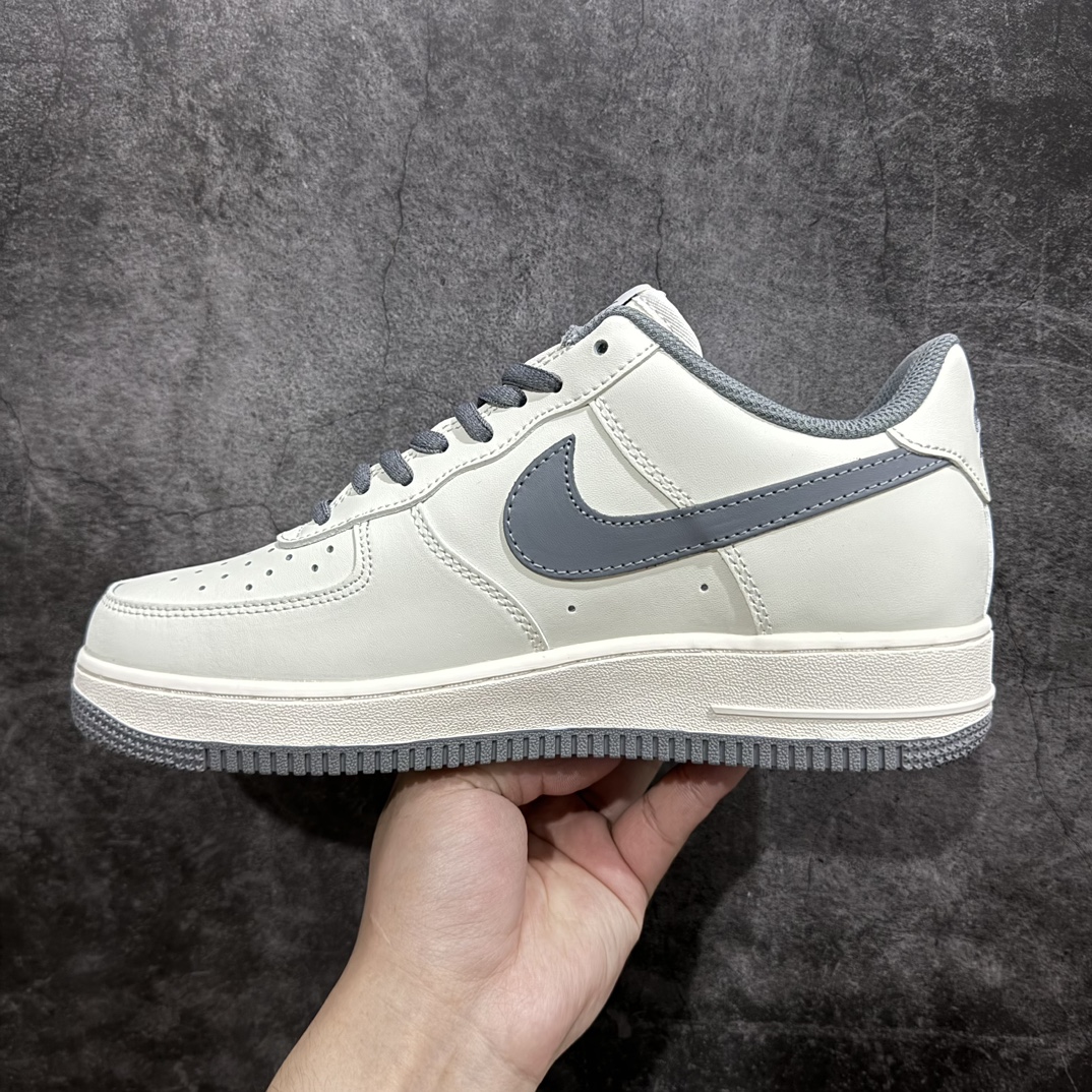 图片[2]-【公司级】Nk Air Force 1\’07 Low 米灰勾 空军一号低帮休闲板鞋 CW5653-263n#原厂定制皮料 原楦原纸板 纯正版型 正品NFC感应芯片 高清洁度 内置全掌气垫 尺码：36 36.5 37.5 38 38.5 39 40 40.5 41 42 42.5 43 44 44.5 45 编码：LF250260-鞋库