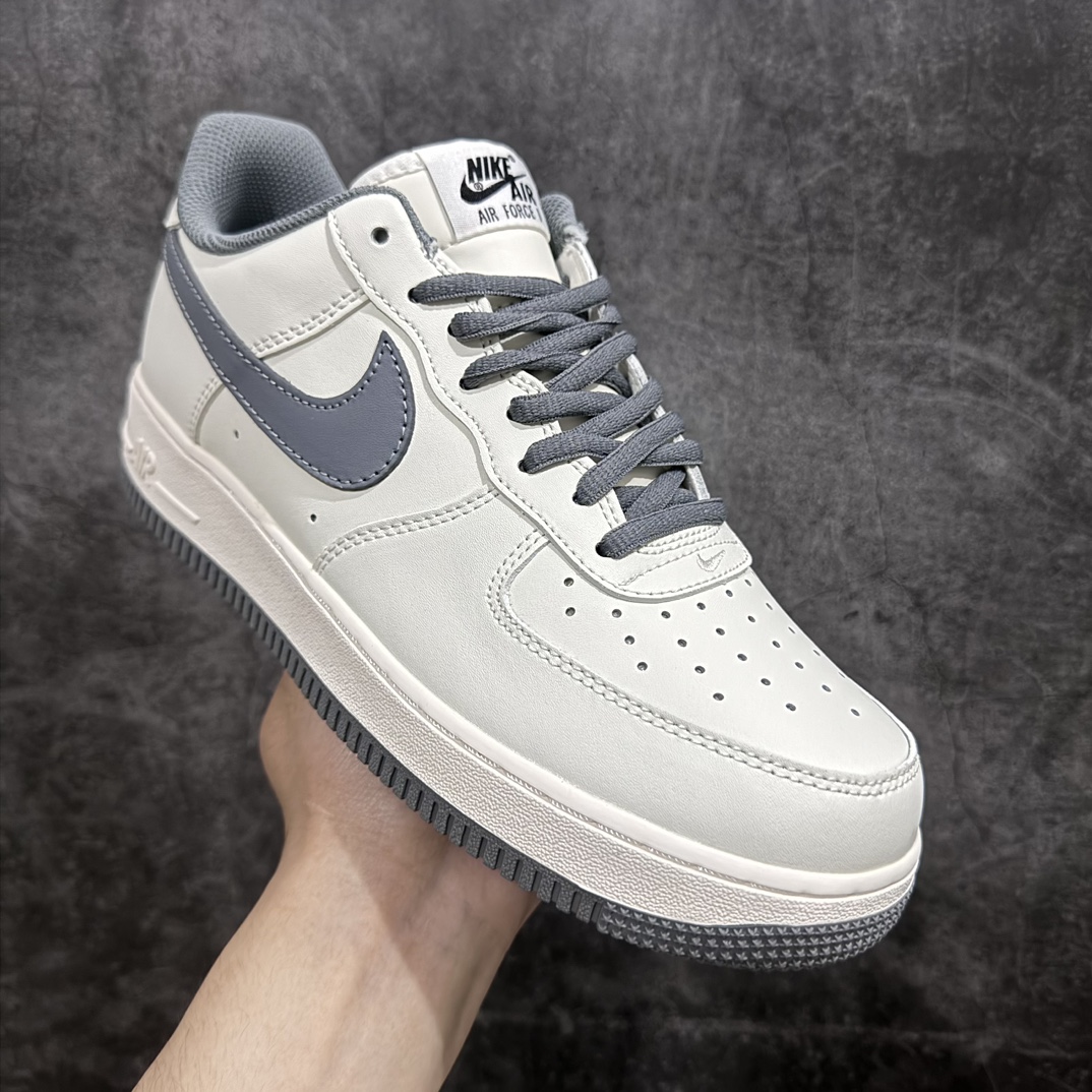 图片[3]-【公司级】Nk Air Force 1\’07 Low 米灰勾 空军一号低帮休闲板鞋 CW5653-263n#原厂定制皮料 原楦原纸板 纯正版型 正品NFC感应芯片 高清洁度 内置全掌气垫 尺码：36 36.5 37.5 38 38.5 39 40 40.5 41 42 42.5 43 44 44.5 45 编码：LF250260-鞋库