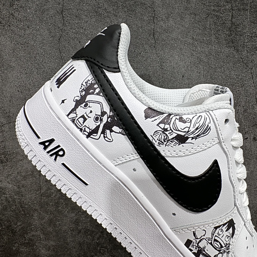 图片[7]-【公司级】Nike Air Force 1 Low 07 定制海贼王涂鸦n原楦头原纸板 打造纯正低帮空军版型 专注外贸渠道 全掌内置蜂窝气垫原盒配件 原厂中底钢印、拉帮完美官方货号：AM0703 122 Size：36 36.5 37.5 38 38.5 39 40 40.5 41 42 42.5 43 44 44.5 45 编码：HXS250260-鞋库