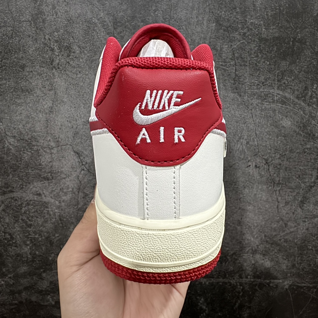 图片[4]-【纯原HY版本】Nike Air Force 1’07 Low\”White Blue\”空军一号经典低帮百搭休闲运动板鞋“皮革白红电绣钩子”n原装级别 原楦头原纸板 打造纯正空军版型专注外贸渠道 全掌内置蜂窝气垫 原盒配件 原厂中底钢印、拉帮完美货号：FV0392-100 尺码：36 36.5 37.5 38 38.5 39 40 40.5 41 42 42.5 43 44 44.5 45 46 编码：LF250260-鞋库