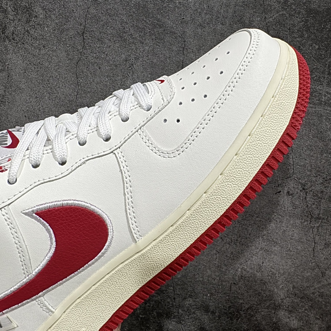 图片[6]-【纯原HY版本】Nike Air Force 1’07 Low\”White Blue\”空军一号经典低帮百搭休闲运动板鞋“皮革白红电绣钩子”n原装级别 原楦头原纸板 打造纯正空军版型专注外贸渠道 全掌内置蜂窝气垫 原盒配件 原厂中底钢印、拉帮完美货号：FV0392-100 尺码：36 36.5 37.5 38 38.5 39 40 40.5 41 42 42.5 43 44 44.5 45 46 编码：LF250260-鞋库