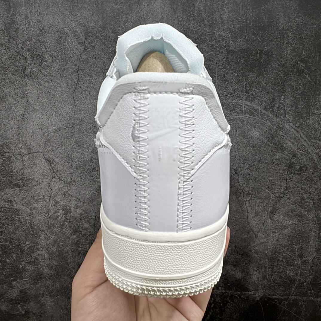 图片[4]-【YH版本】 Off-White x NK Air Force 1 Low空军一号低帮OW联名白银勾 货号：AO4297-100  尺码：39 40 40.5 41 42 42.5 43 44 44.5 45 46 47.5 编码：DF350380-鞋库