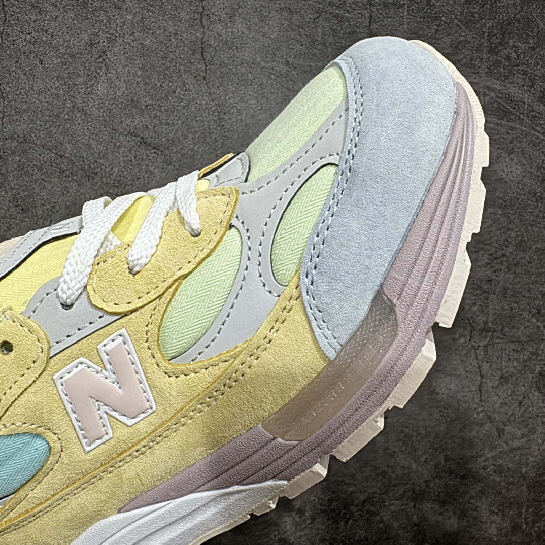 纯原版本NewBalance新百伦NB992总统复古慢跑鞋马卡龙M992AB正确3M反光细节原楦原纸版开